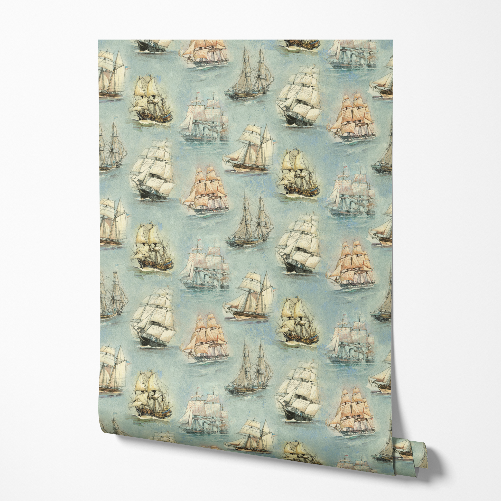 wallpaper roll mockup