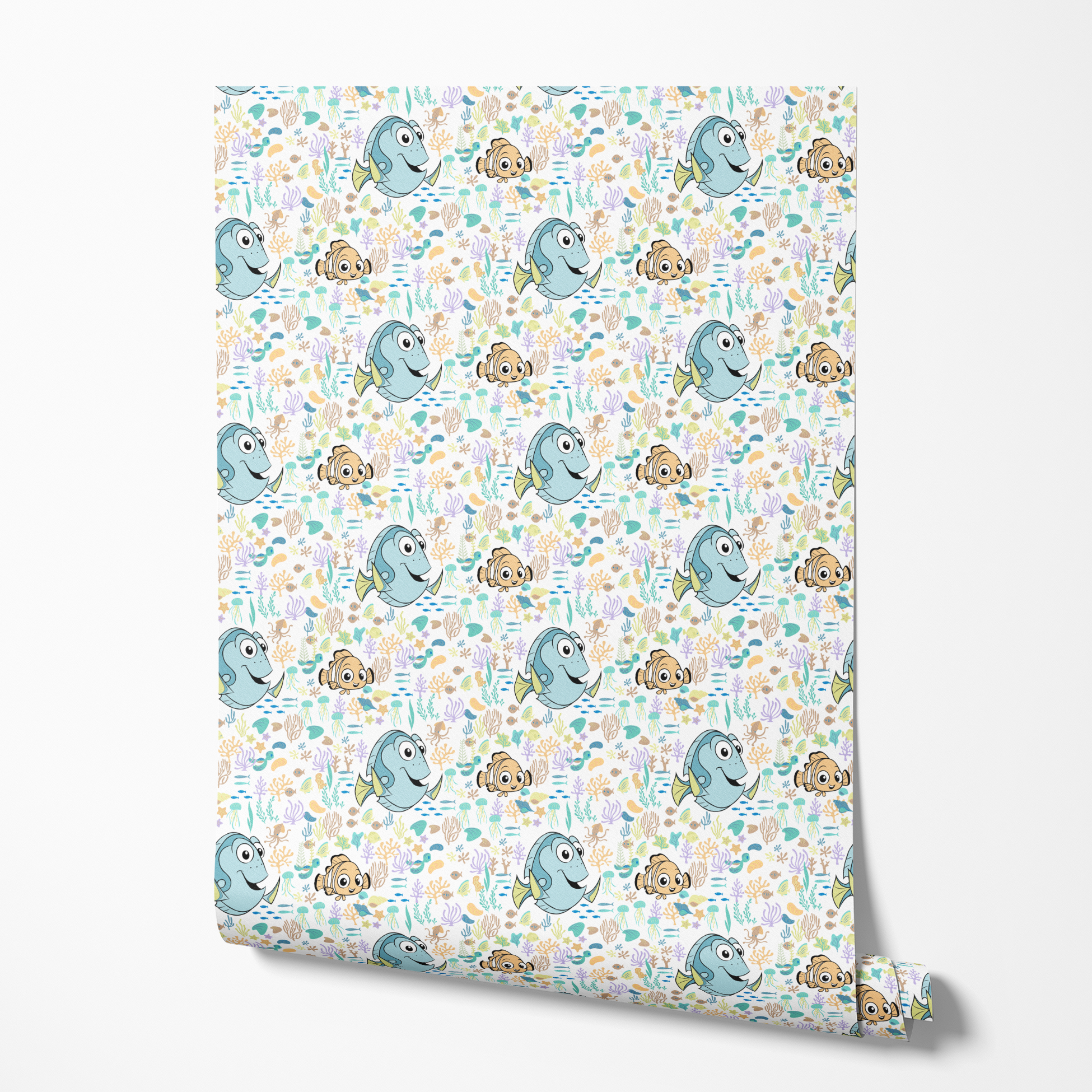  wallpaper roll mockup