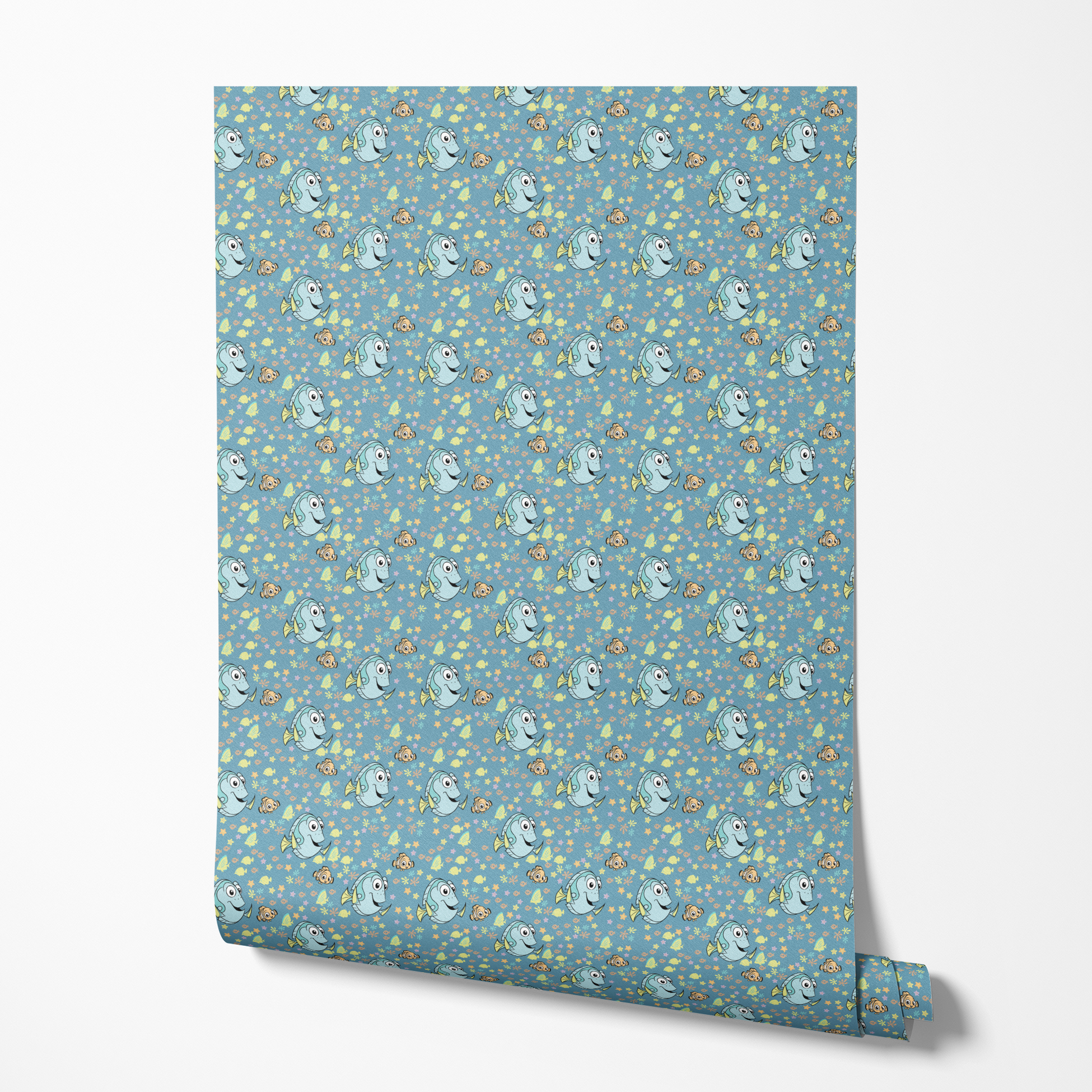  wallpaper roll mockup