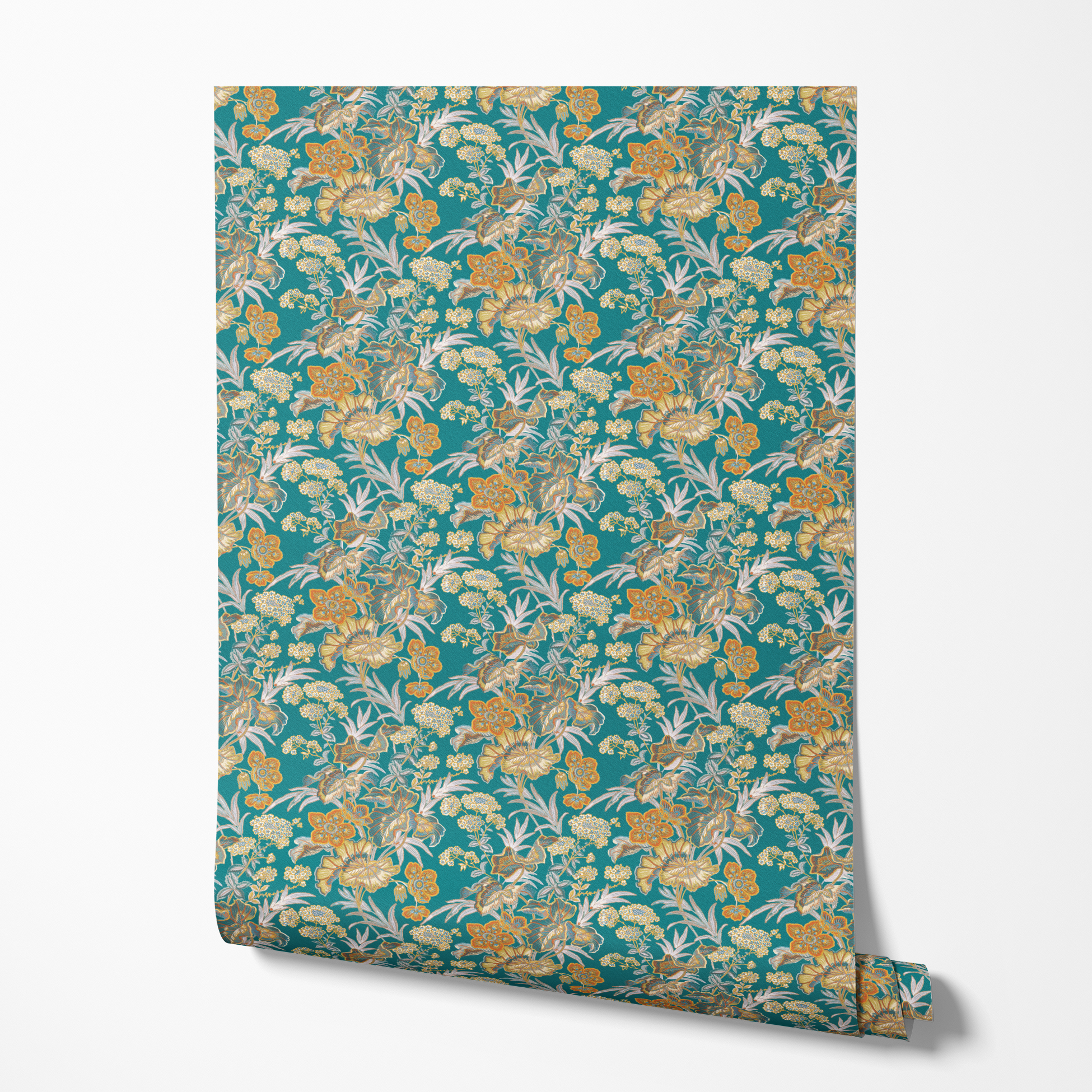  wallpaper roll mockup