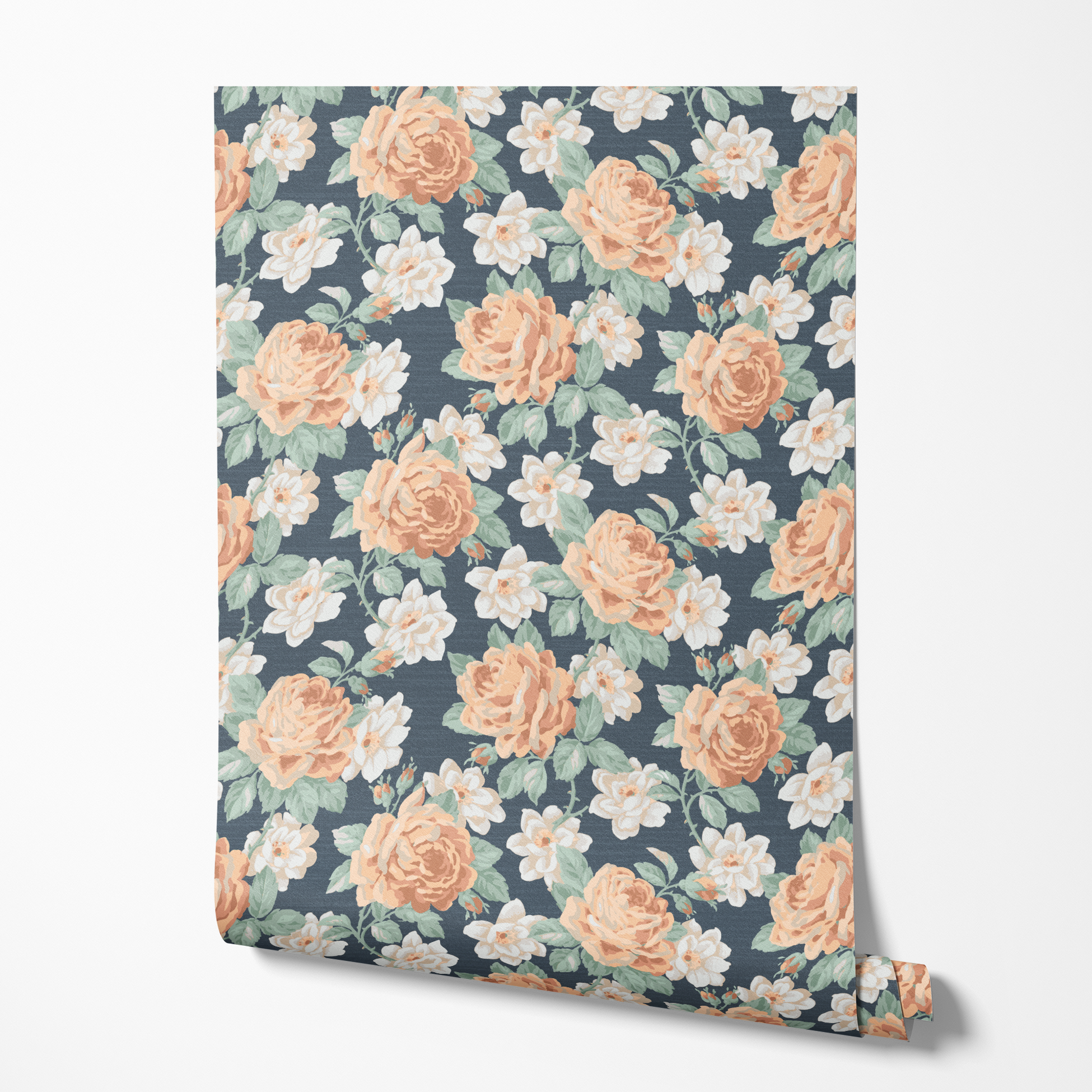 wallpaper roll mockup