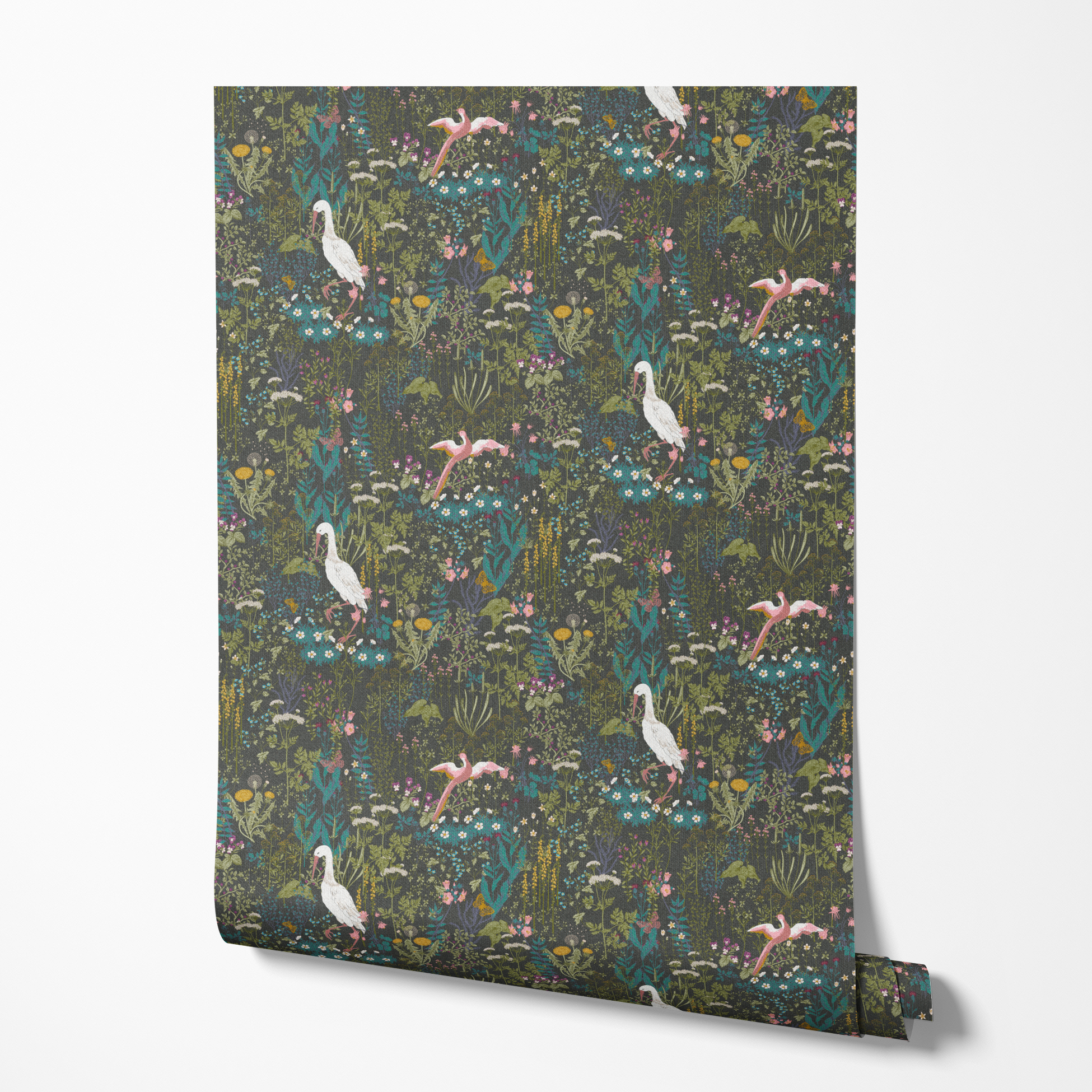 wallpaper roll mockup