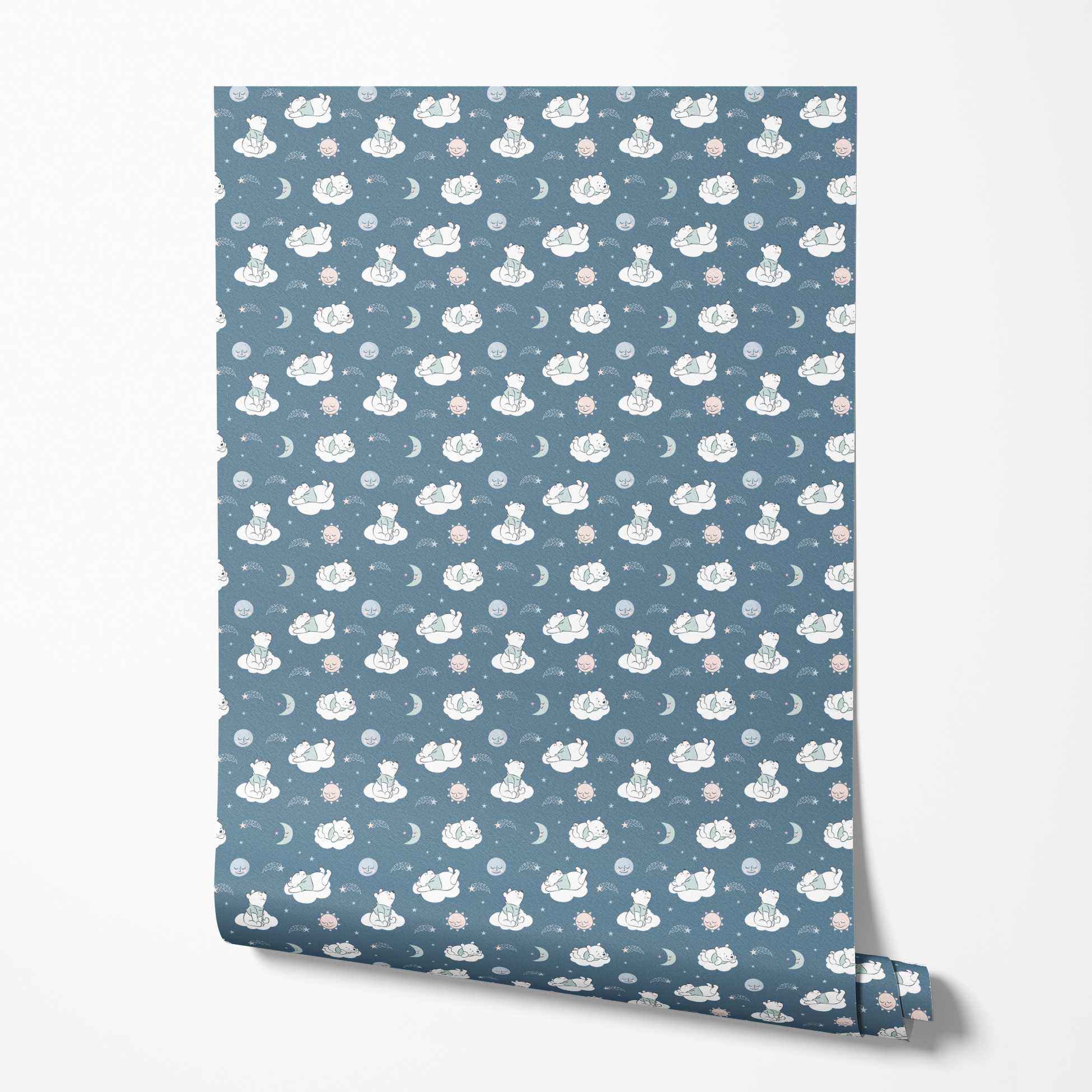  wallpaper roll mockup