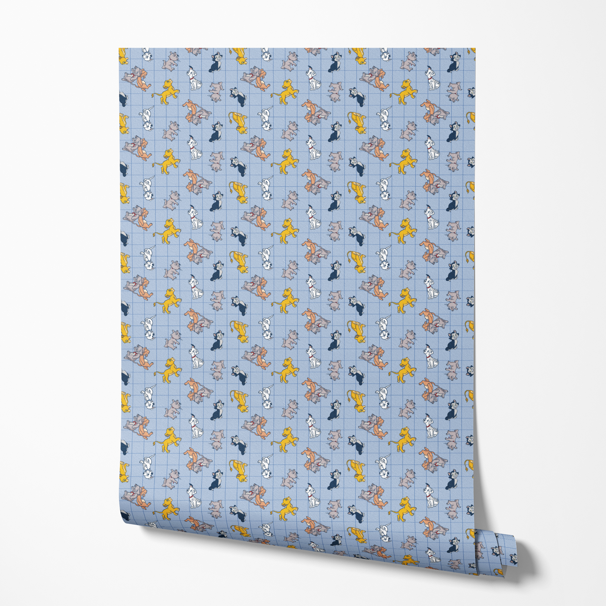  wallpaper roll mockup