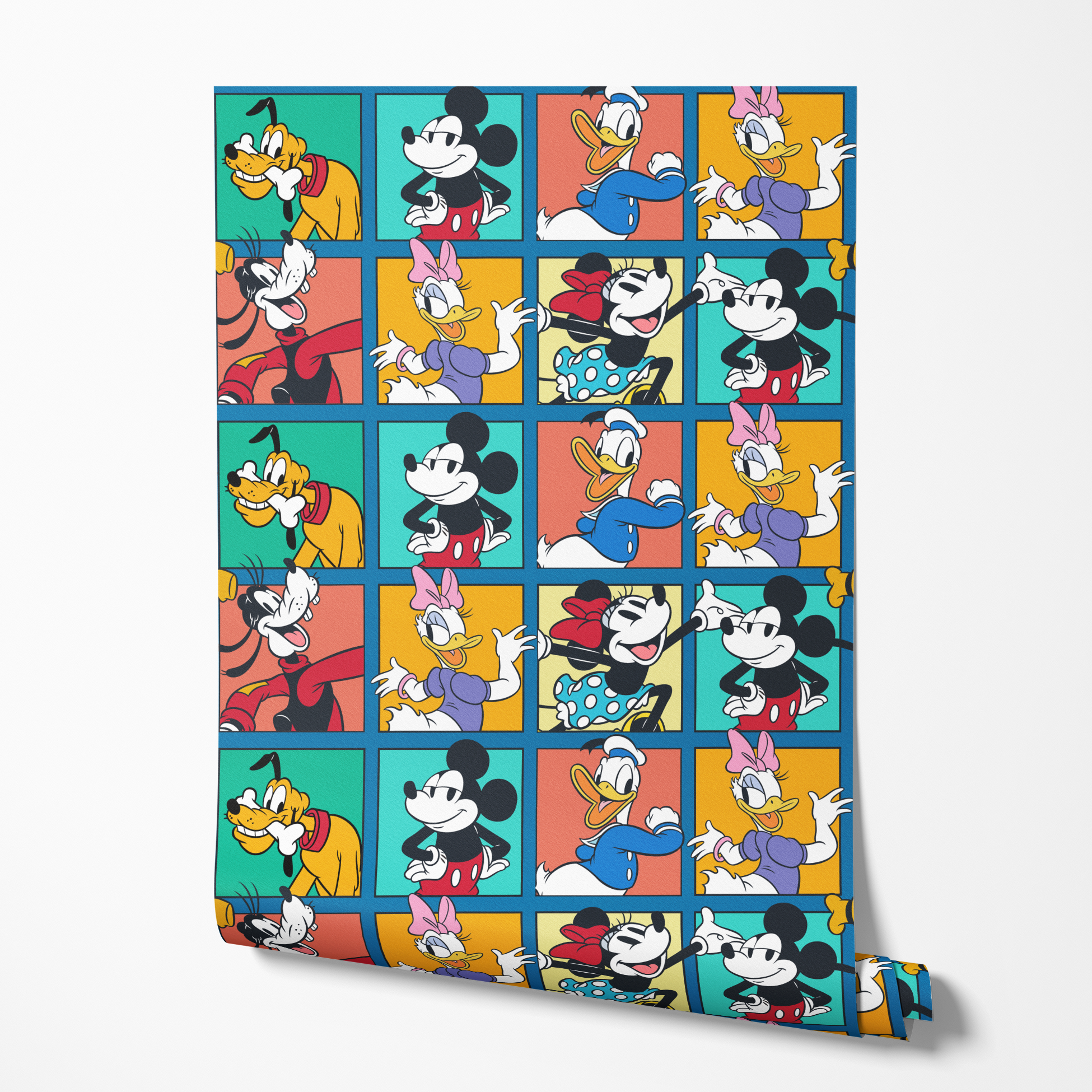  wallpaper roll mockup