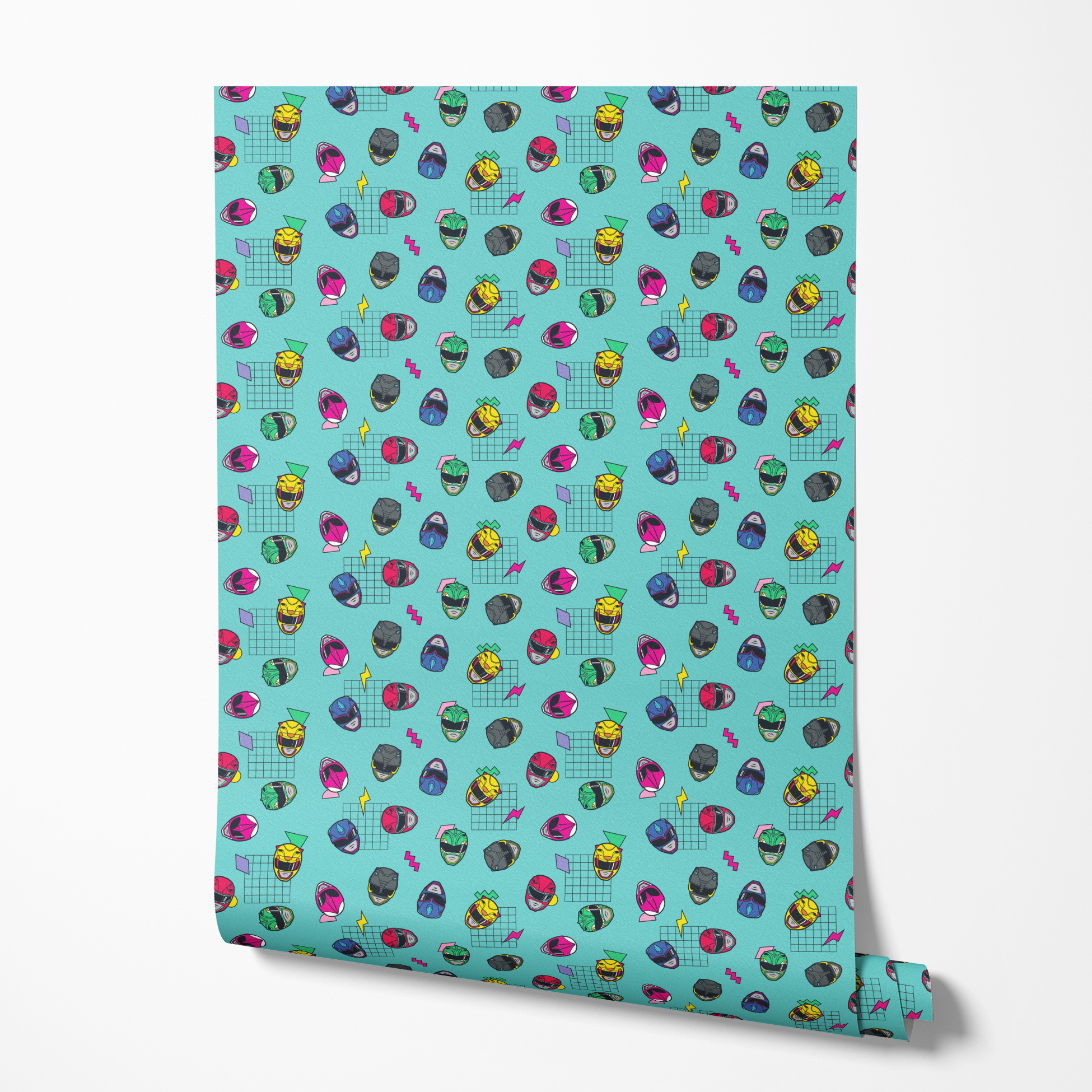  wallpaper roll mockup