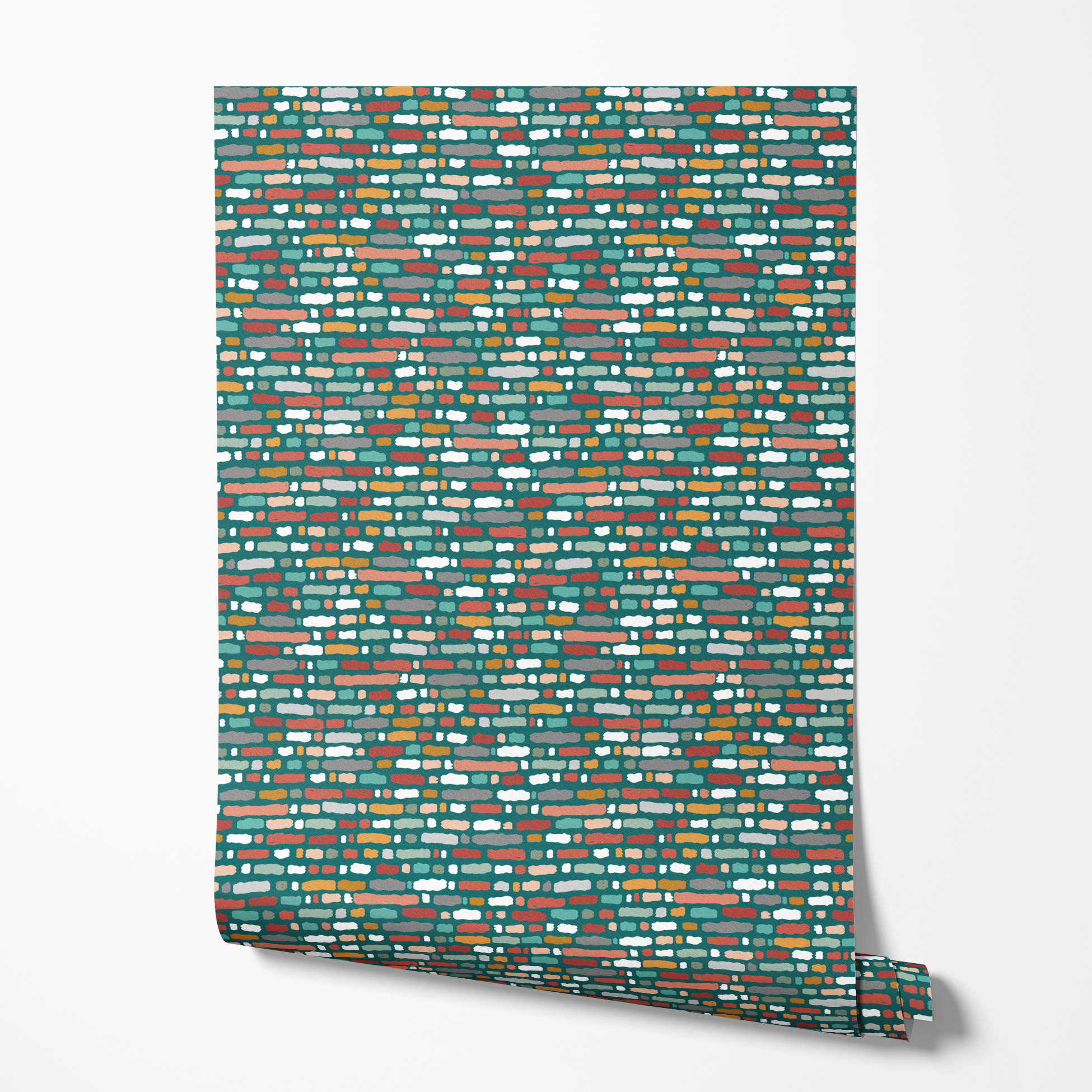  wallpaper roll mockup