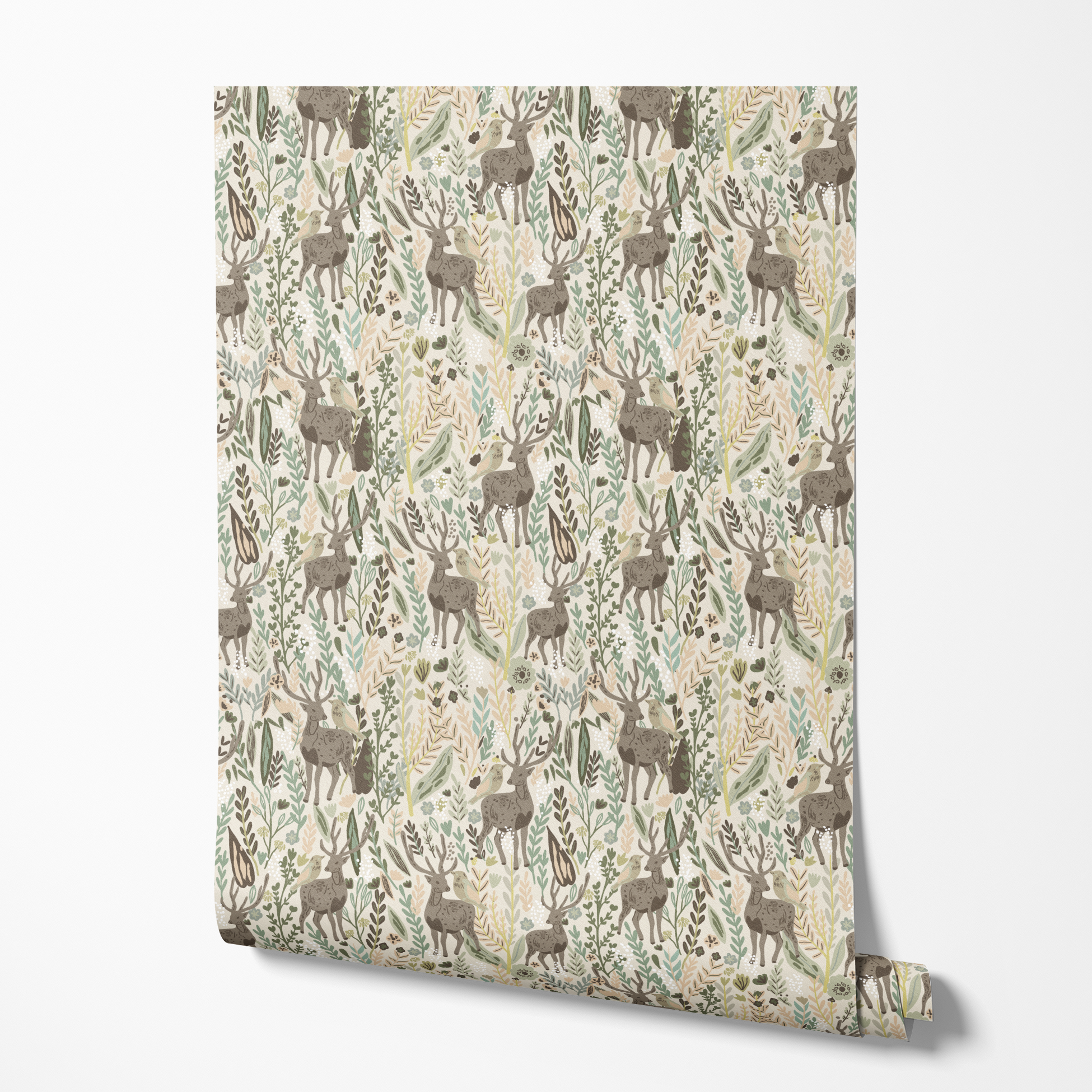  wallpaper roll mockup