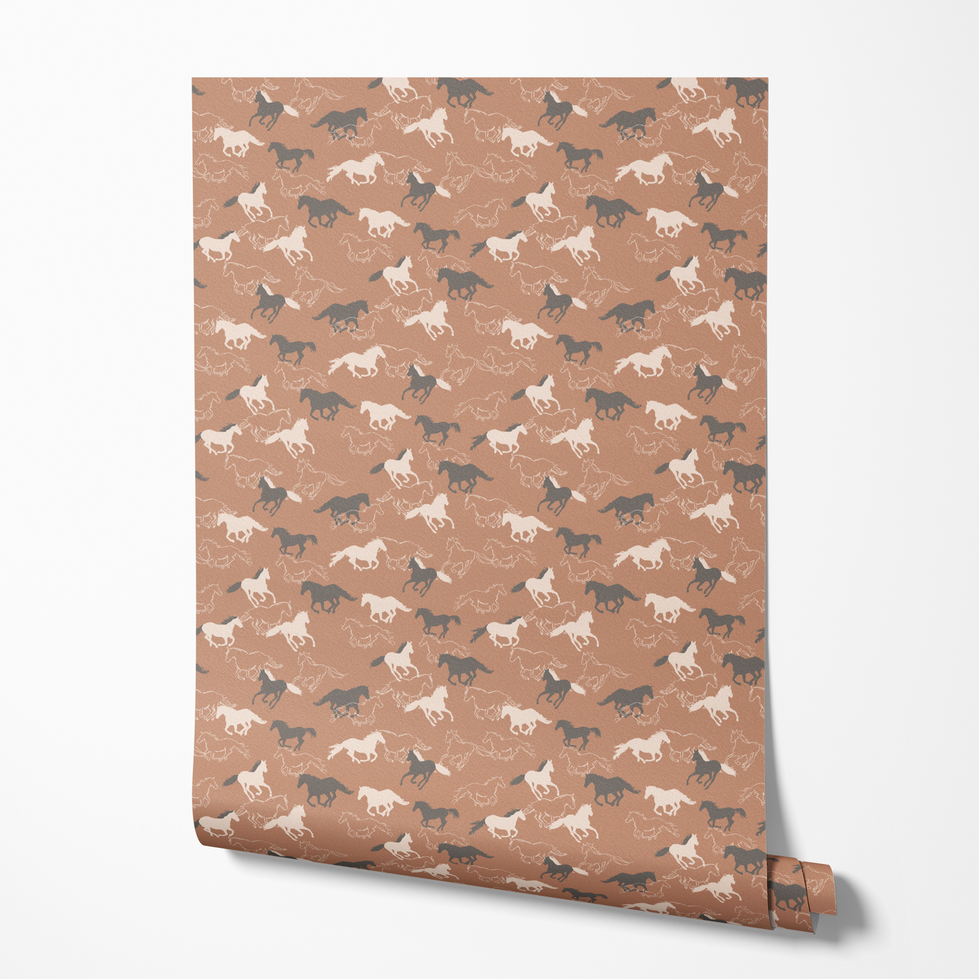 wallpaper roll mockup