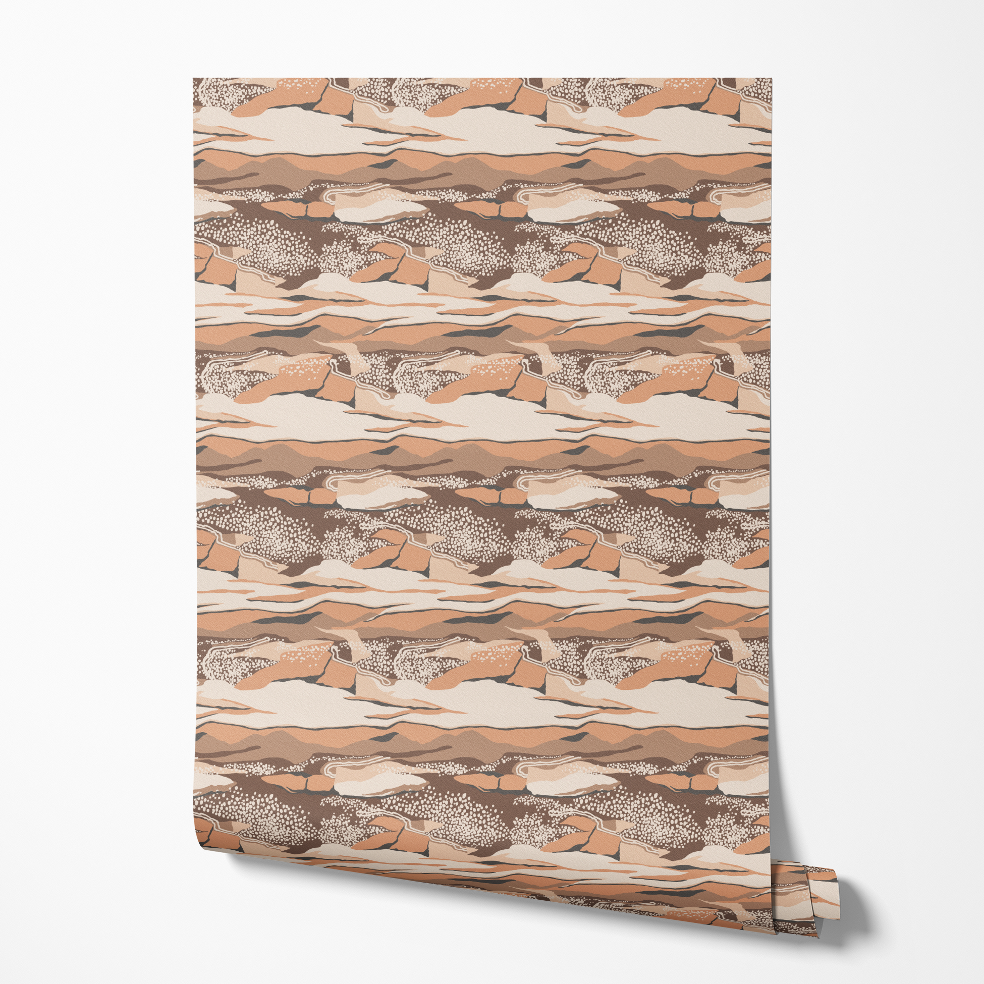  wallpaper roll mockup