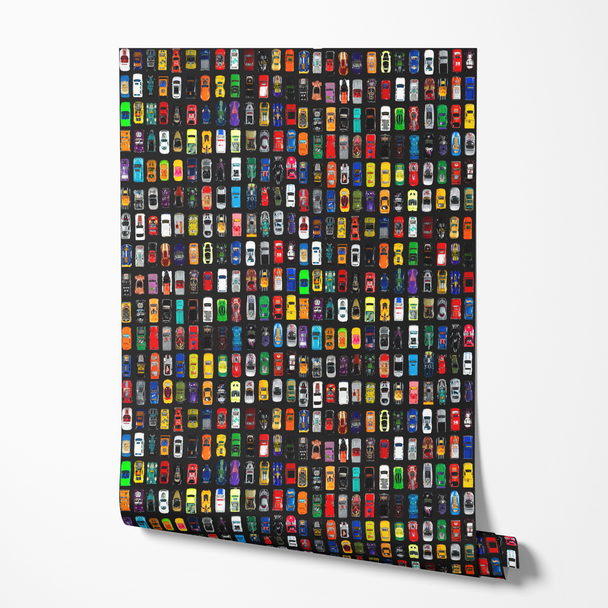 wallpaper roll mockup