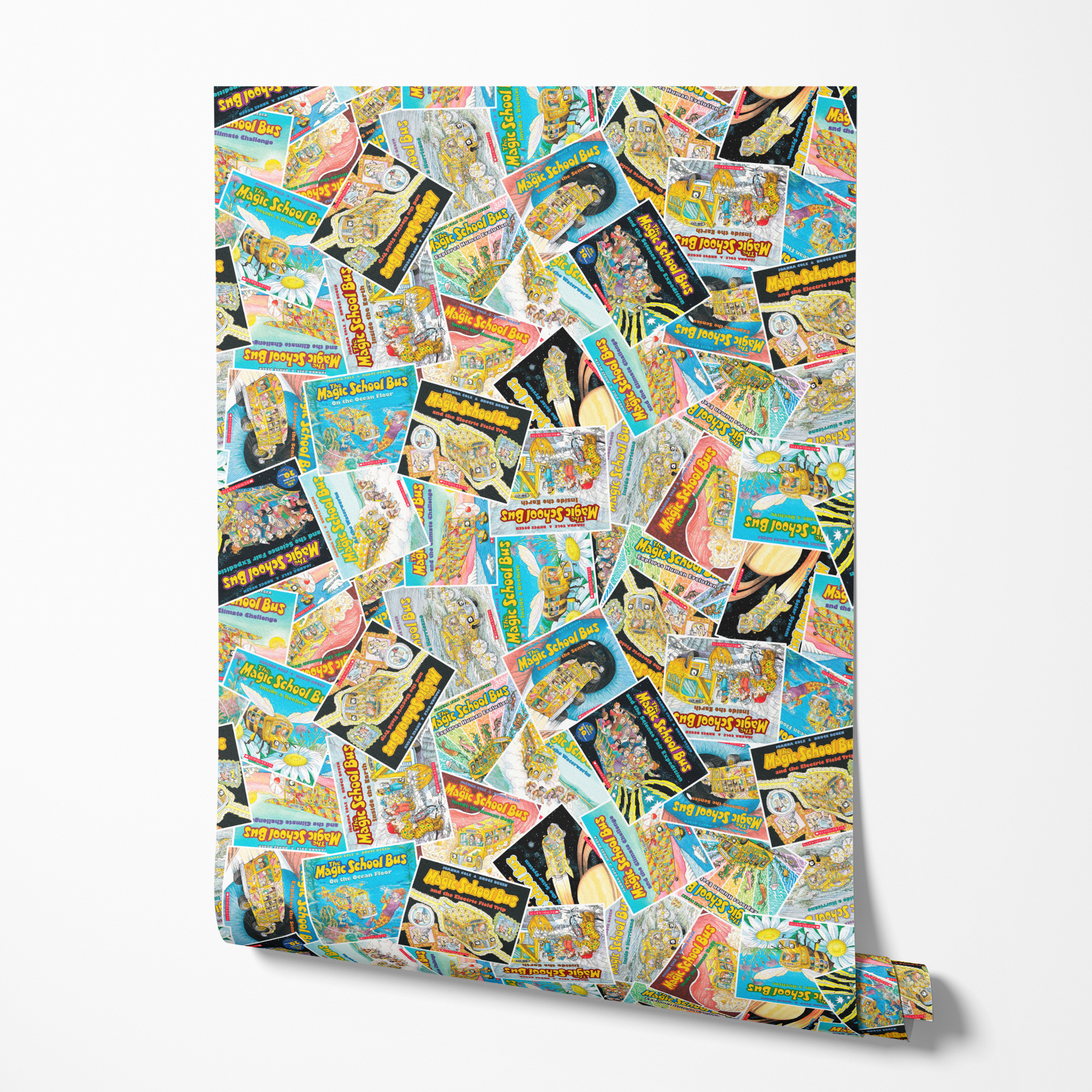  wallpaper roll mockup