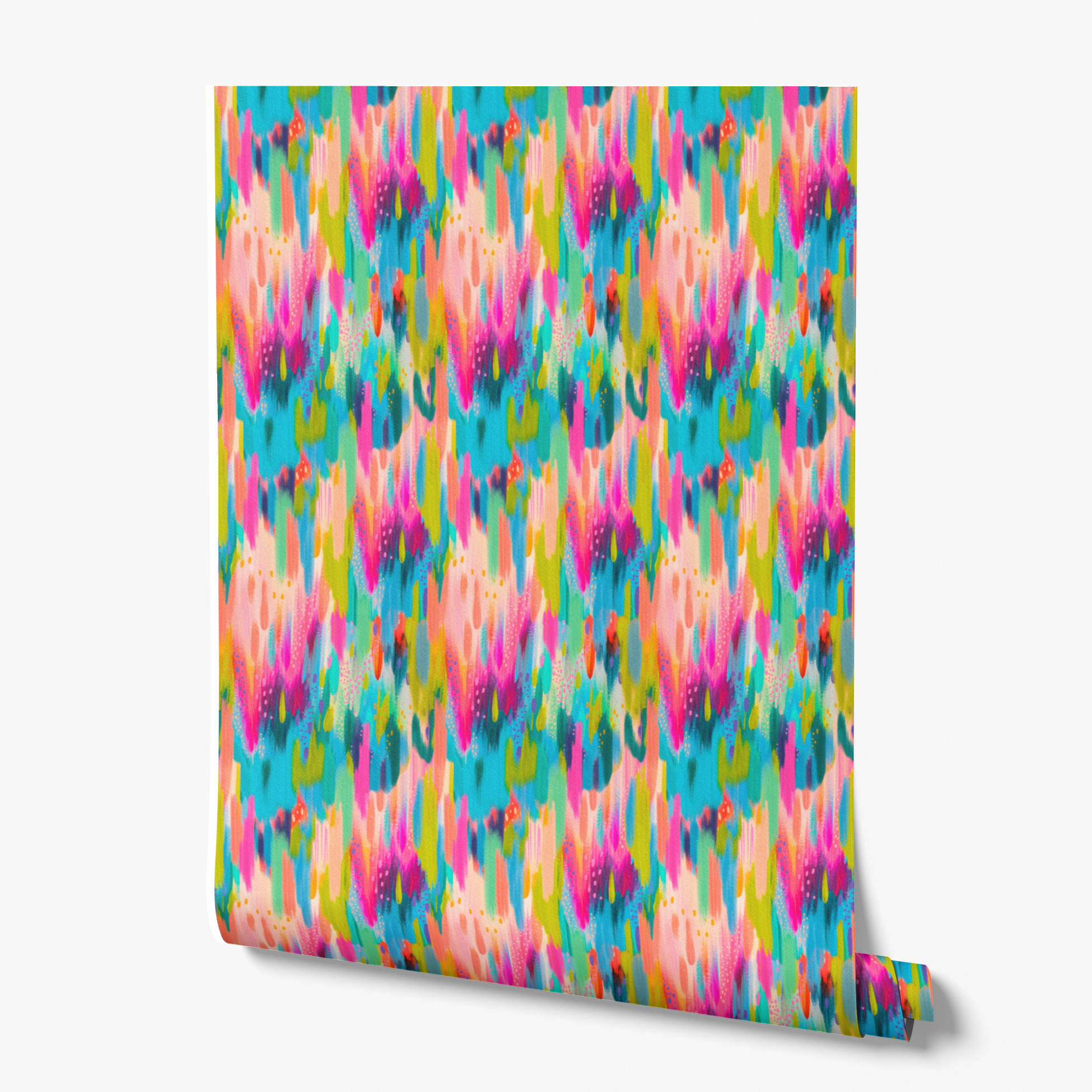  wallpaper roll mockup