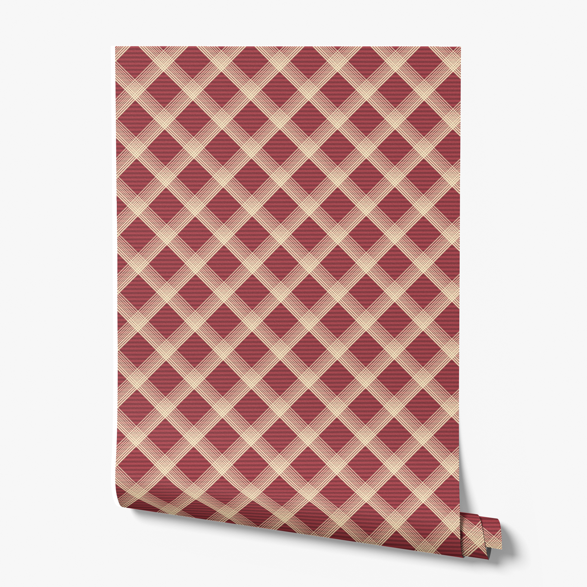  wallpaper roll mockup