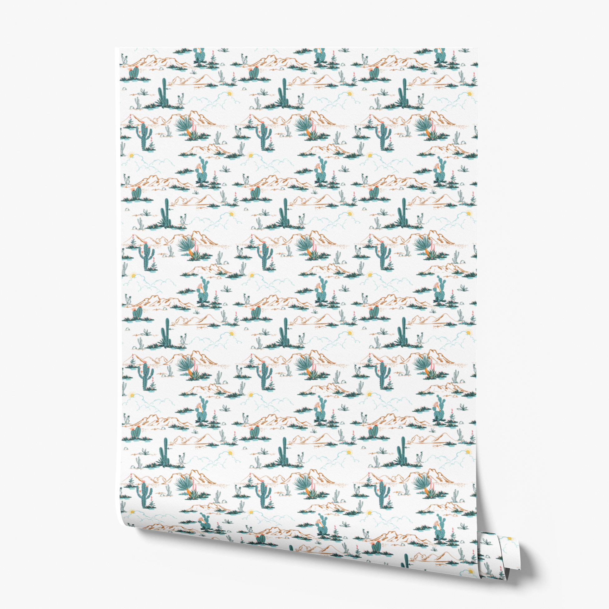  wallpaper roll mockup