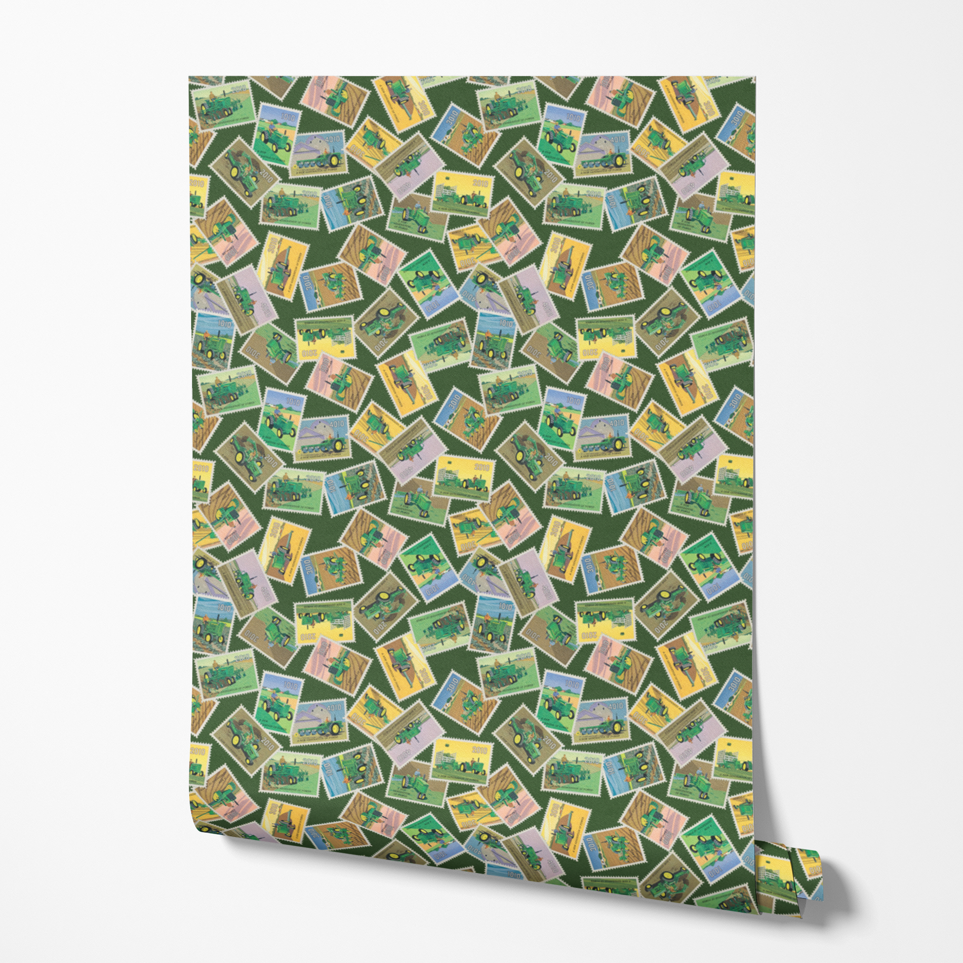  wallpaper roll mockup