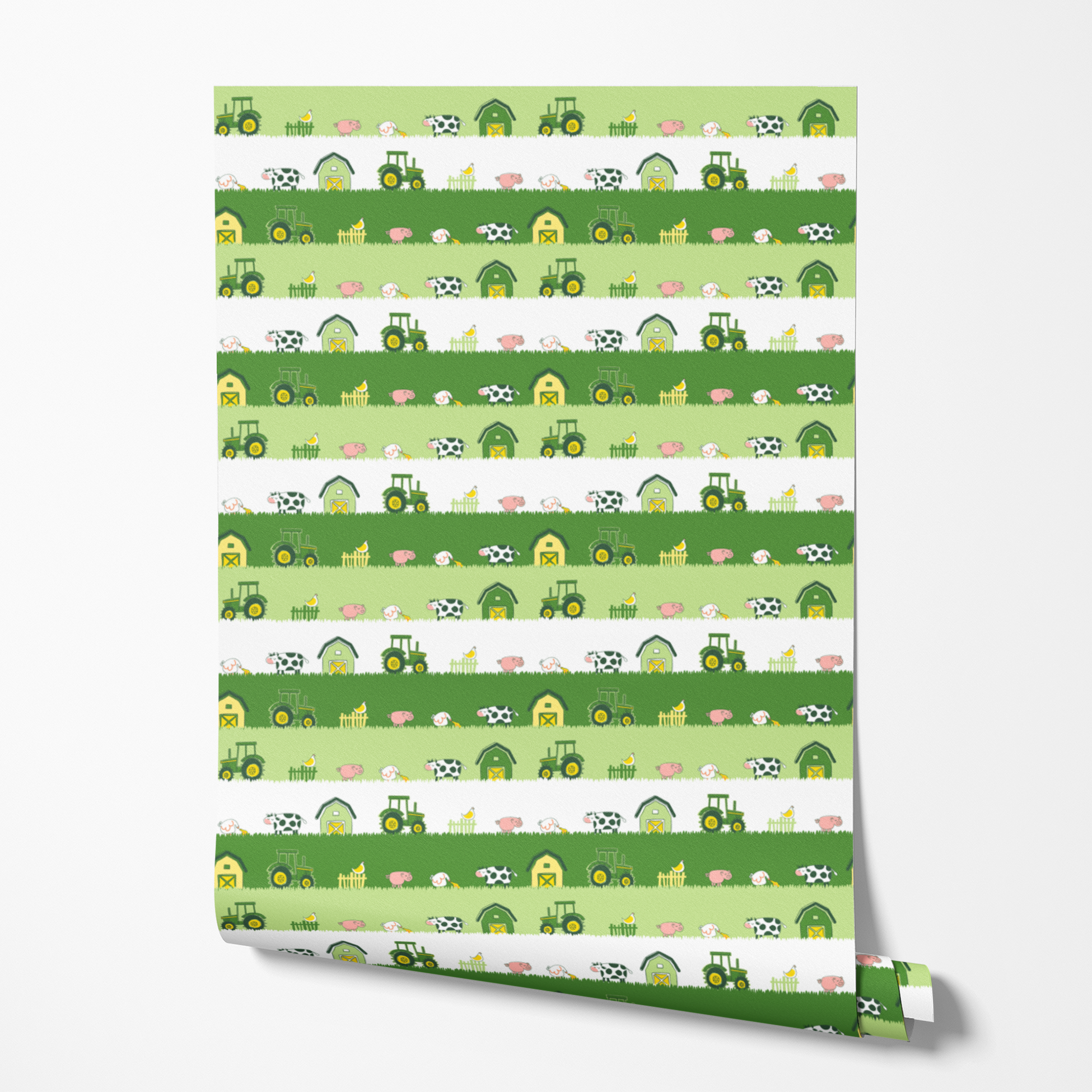  wallpaper roll mockup