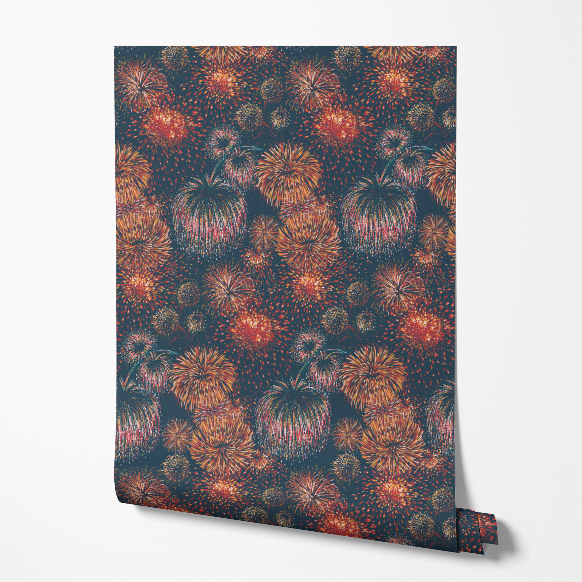  wallpaper roll mockup