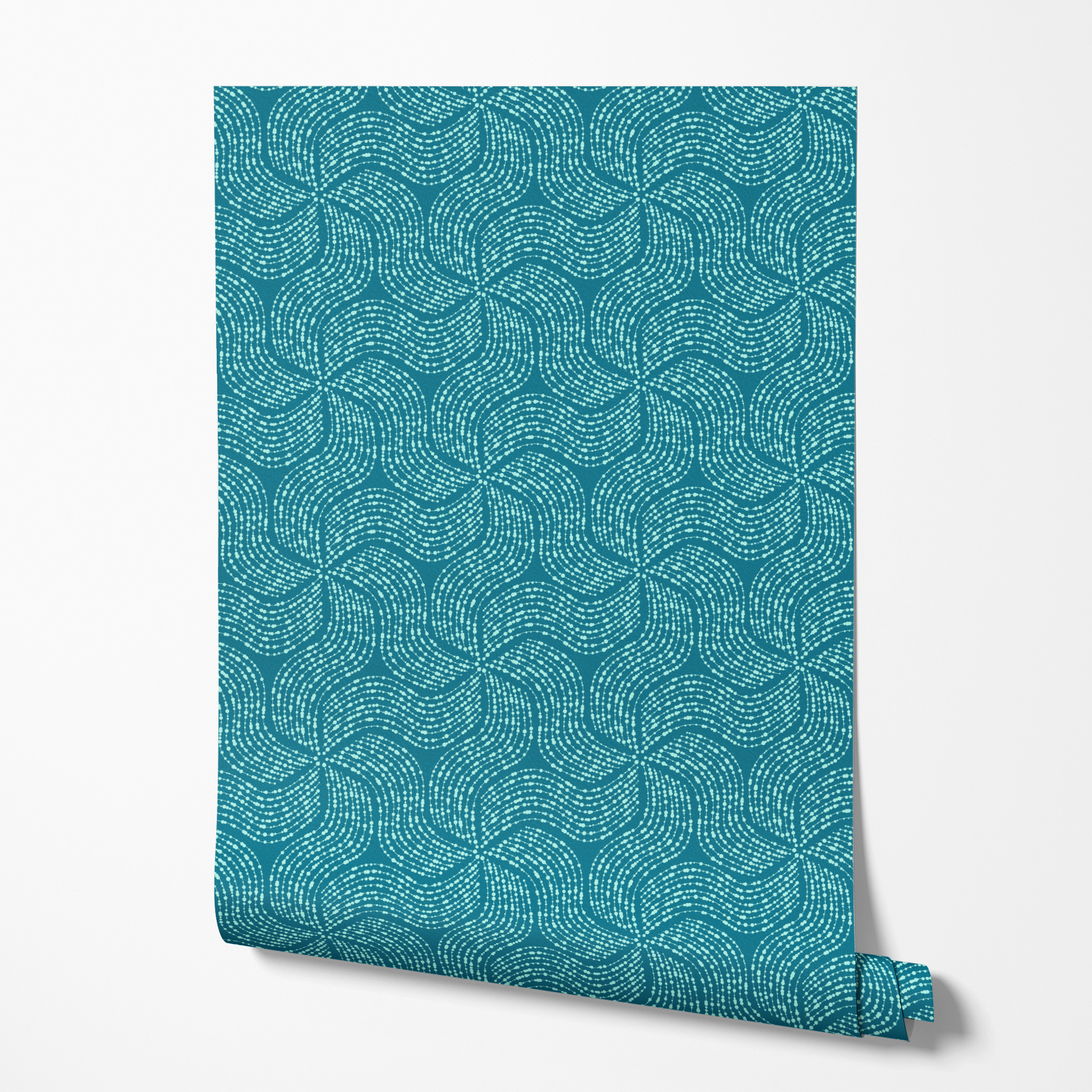  wallpaper roll mockup