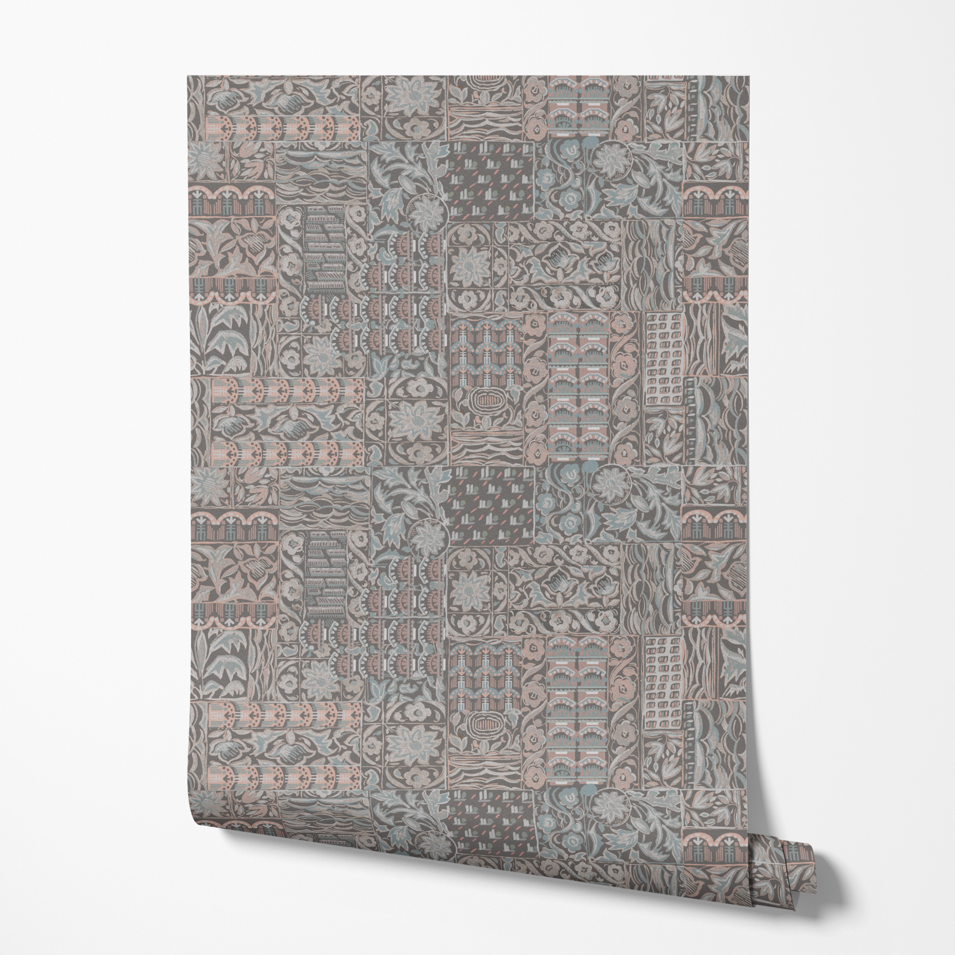  wallpaper roll mockup