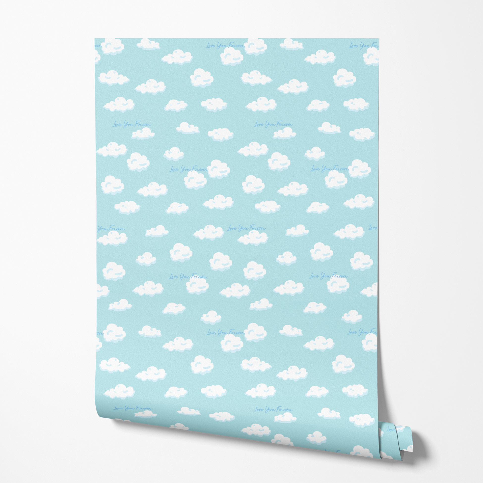  wallpaper roll mockup