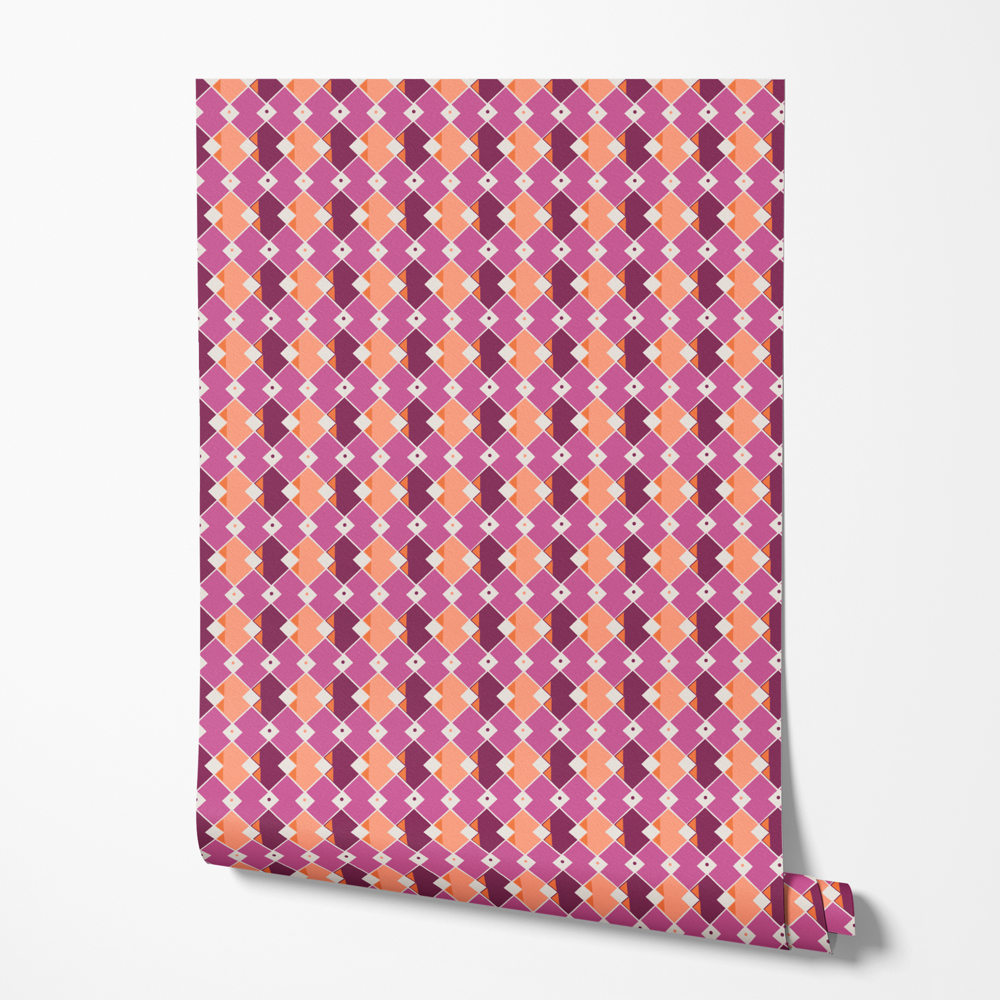  wallpaper roll mockup