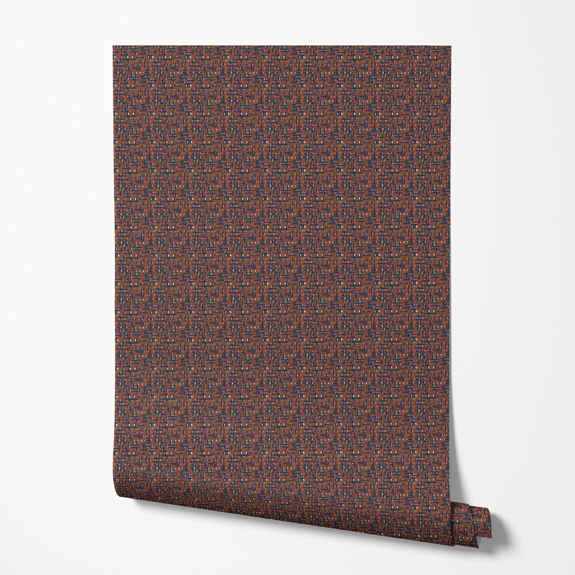  wallpaper roll mockup