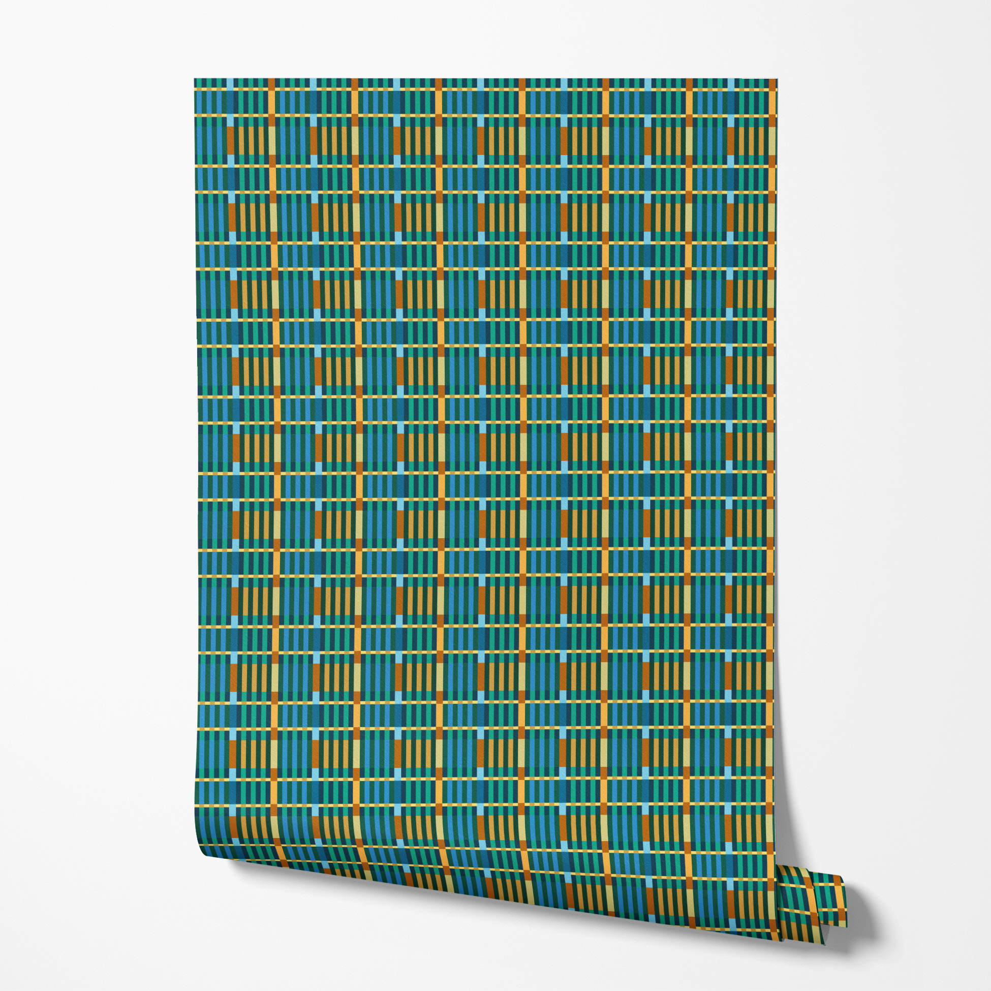  wallpaper roll mockup