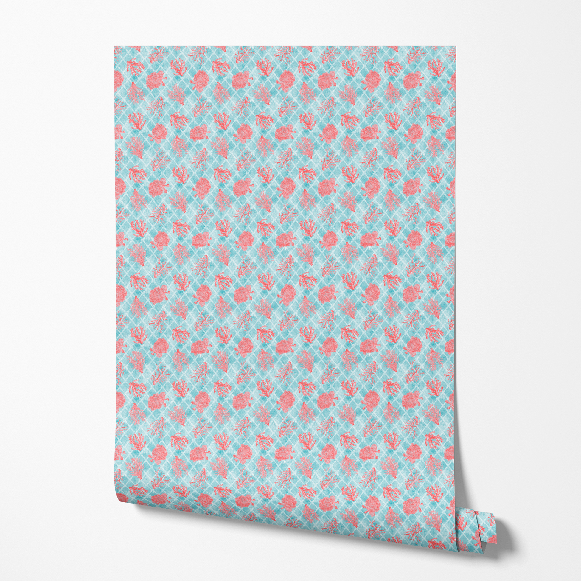  wallpaper roll mockup