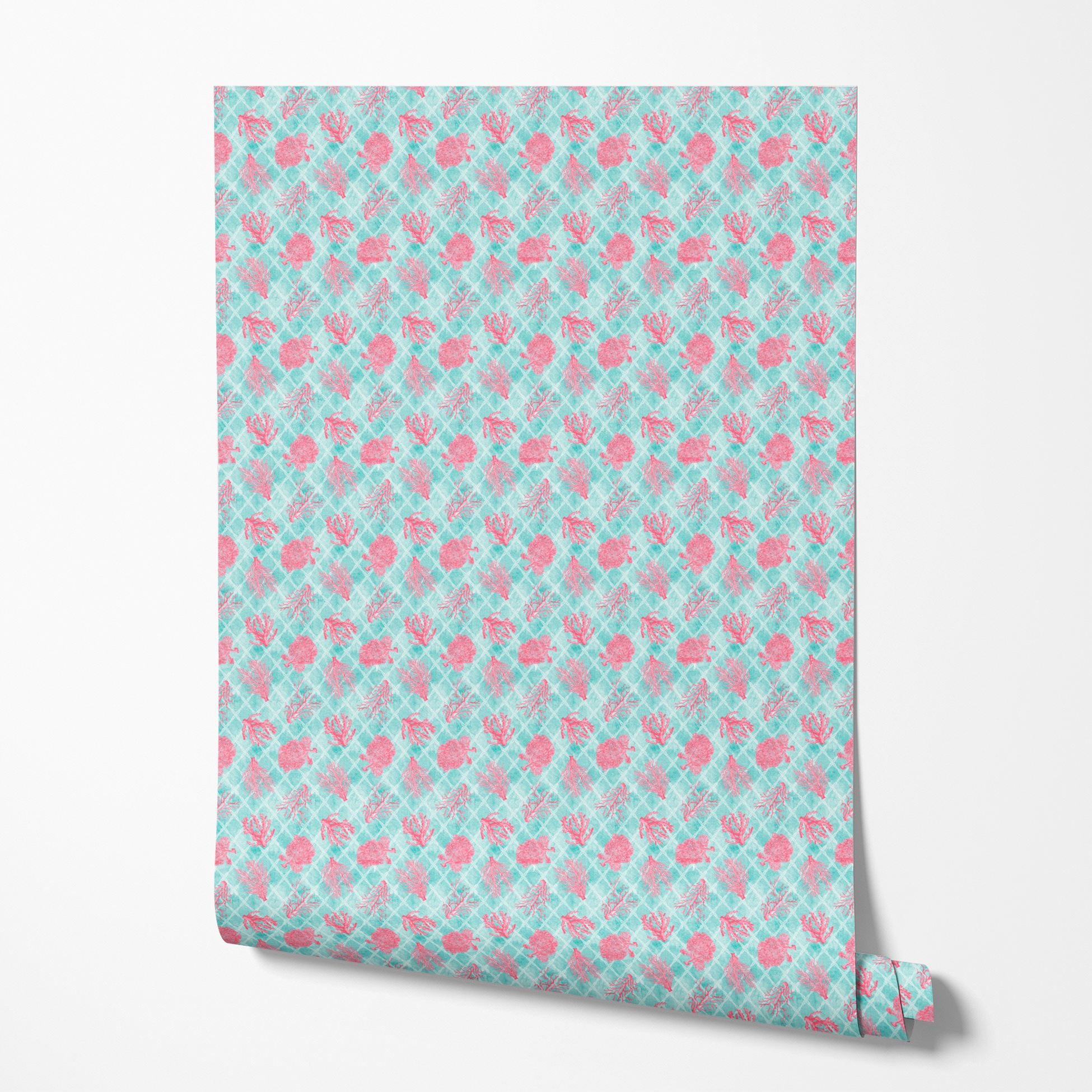  wallpaper roll mockup