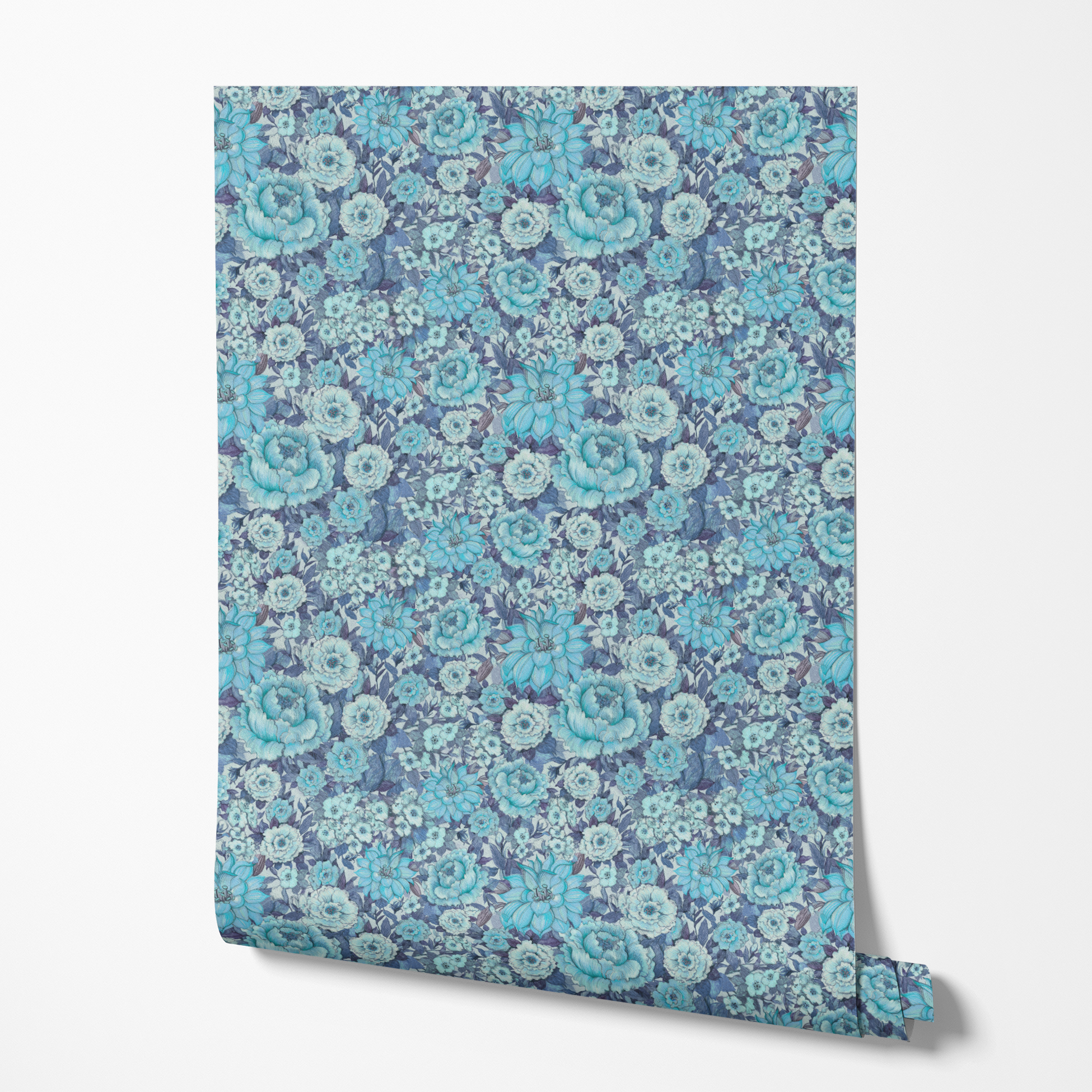  wallpaper roll mockup