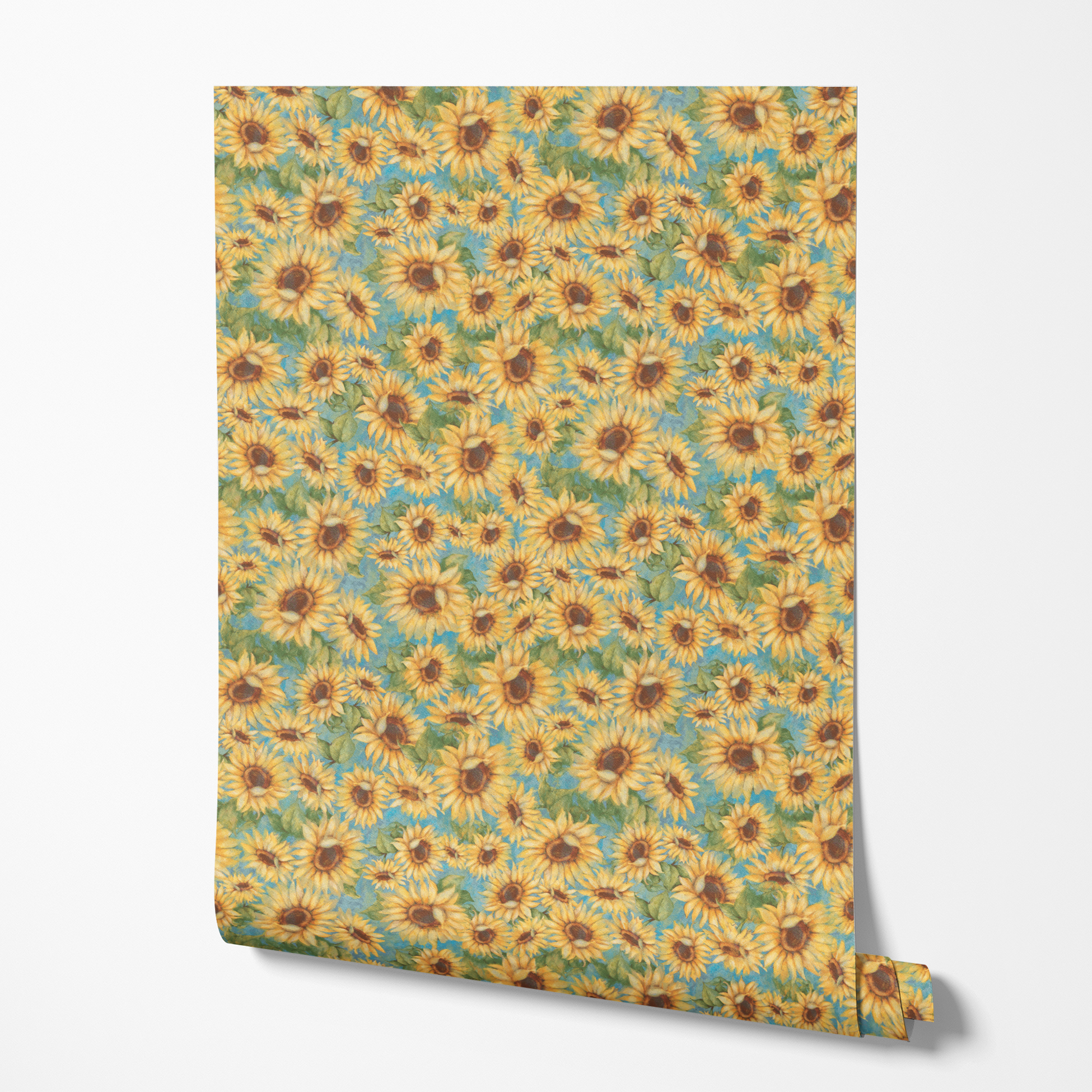  wallpaper roll mockup