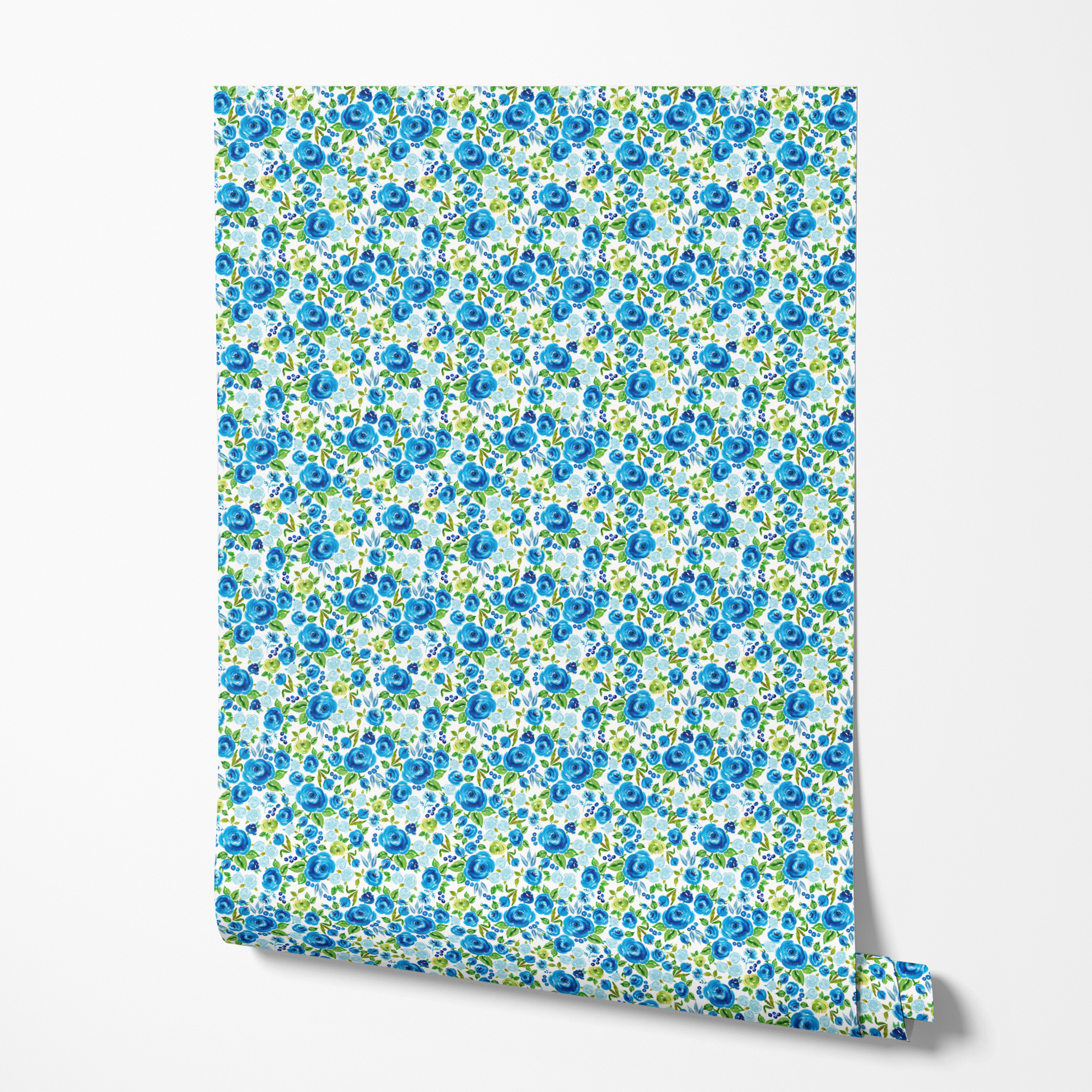  wallpaper roll mockup