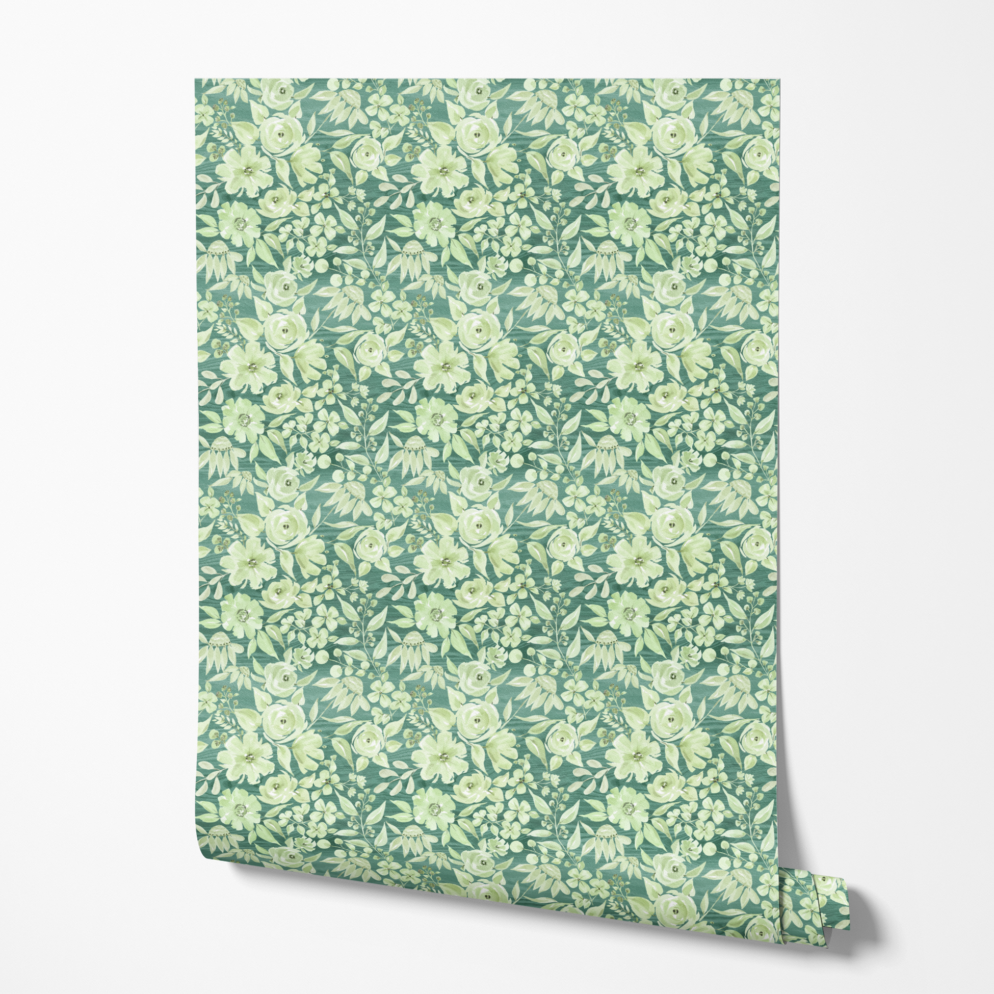  wallpaper roll mockup