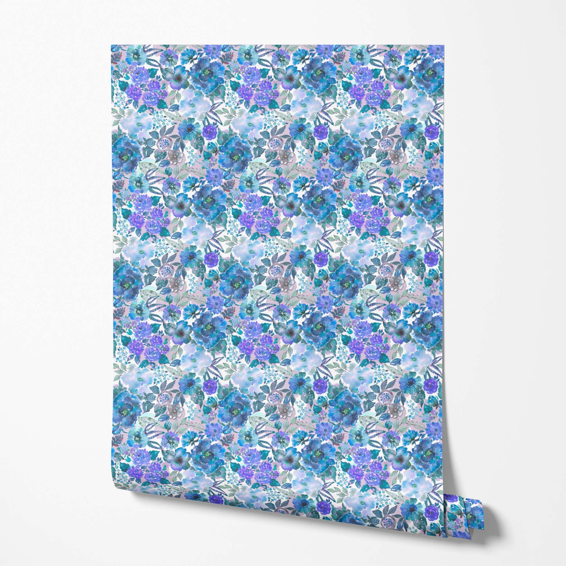  wallpaper roll mockup