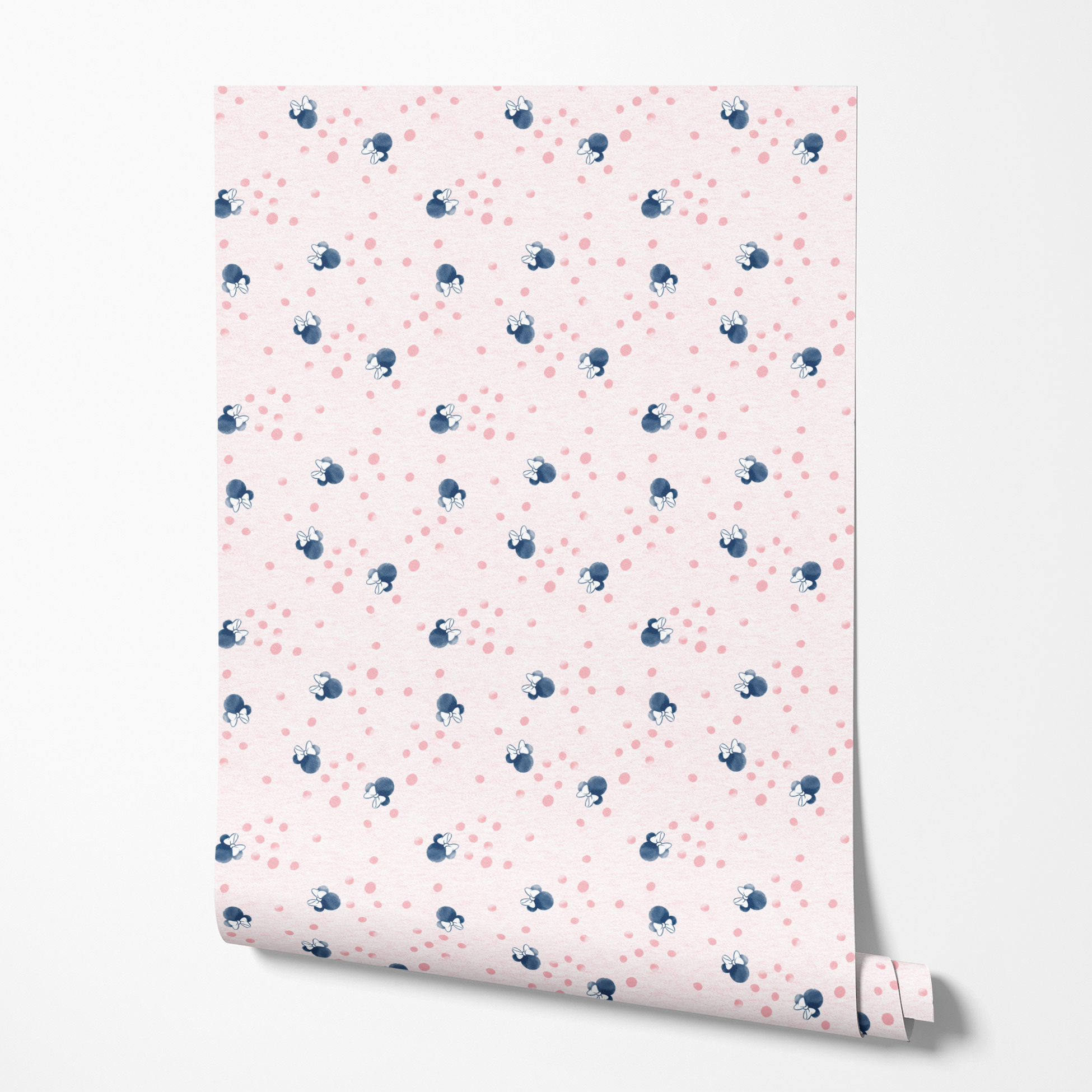  wallpaper roll mockup