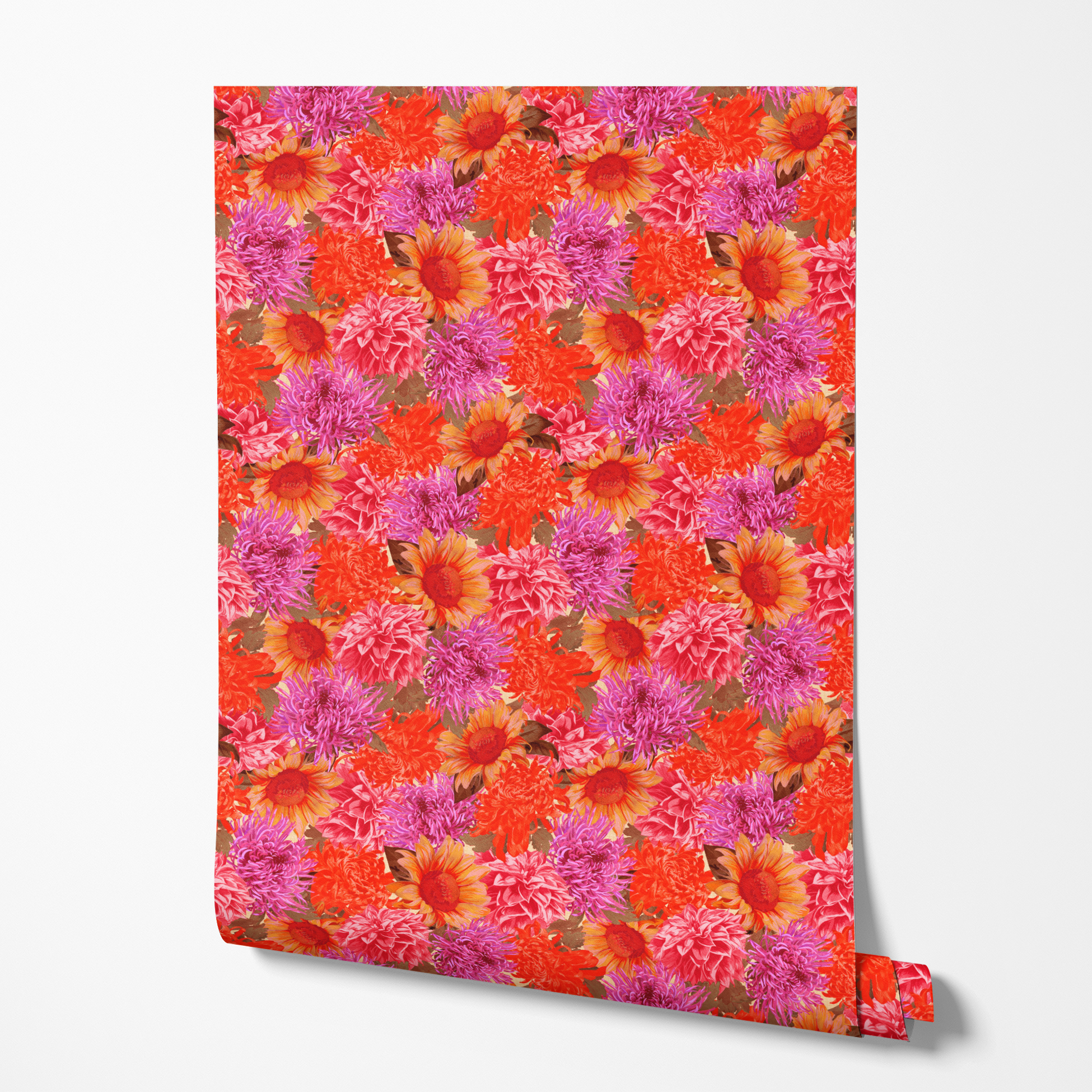  wallpaper roll mockup