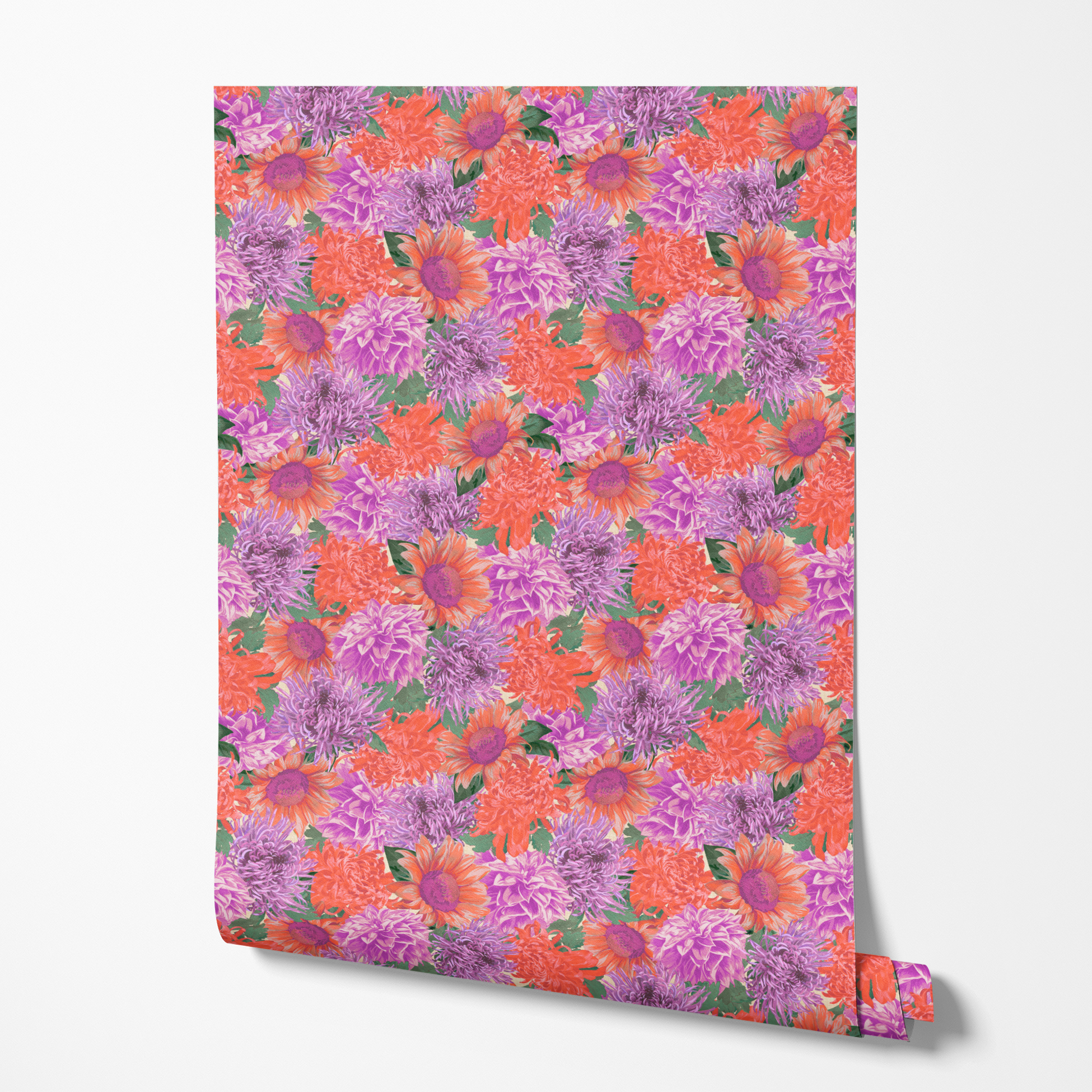  wallpaper roll mockup