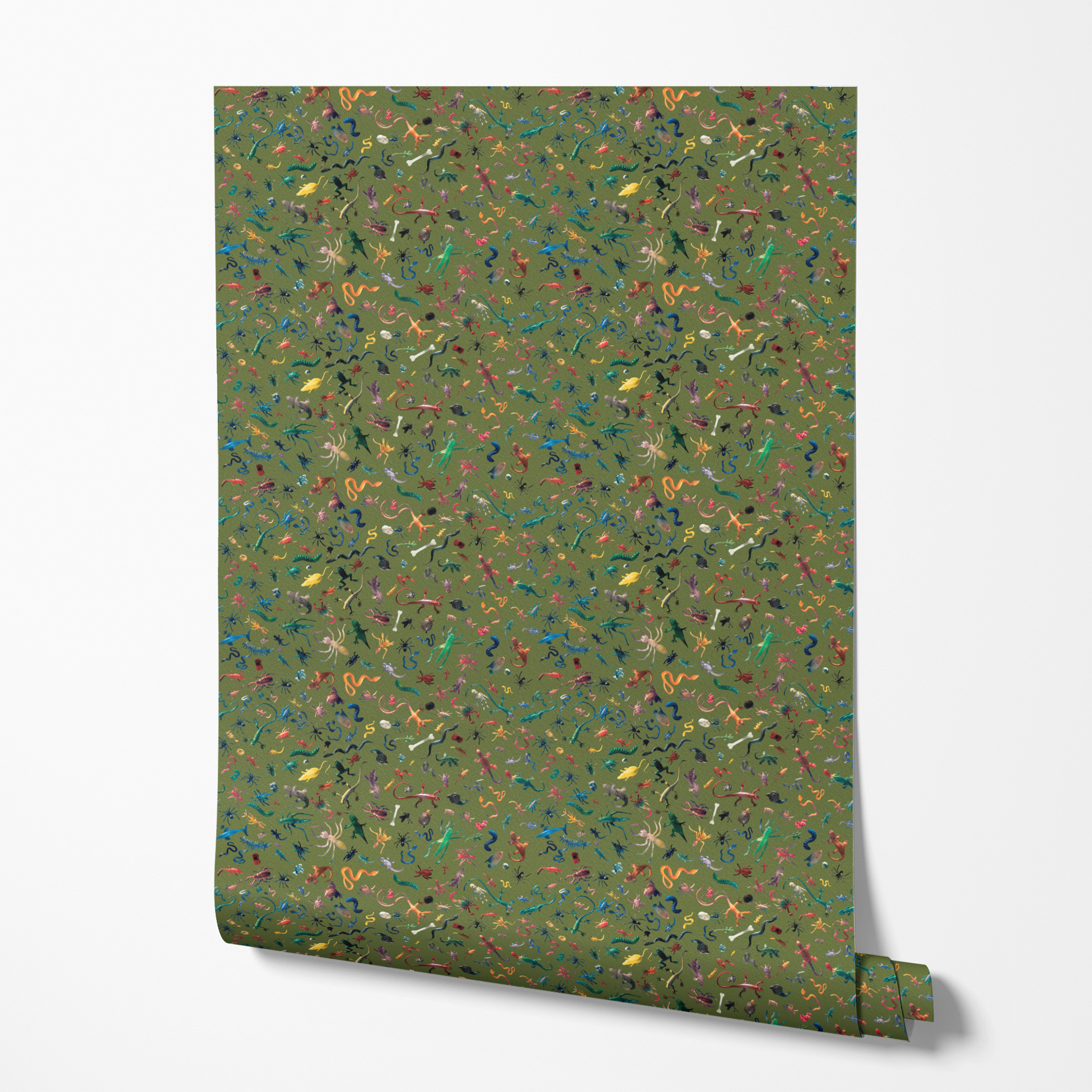  wallpaper roll mockup