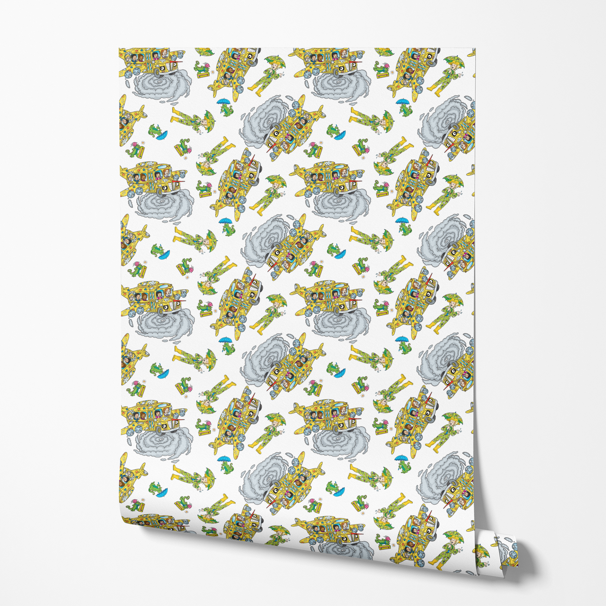  wallpaper roll mockup