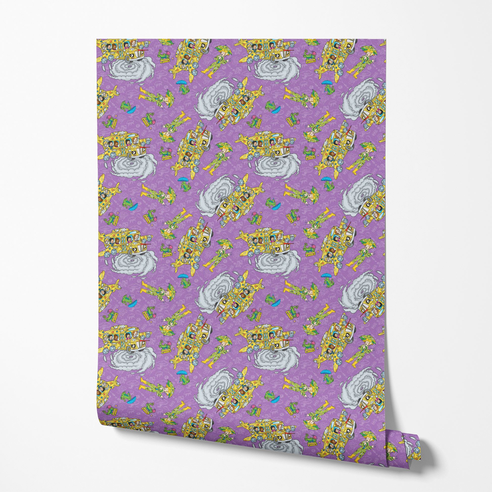  wallpaper roll mockup