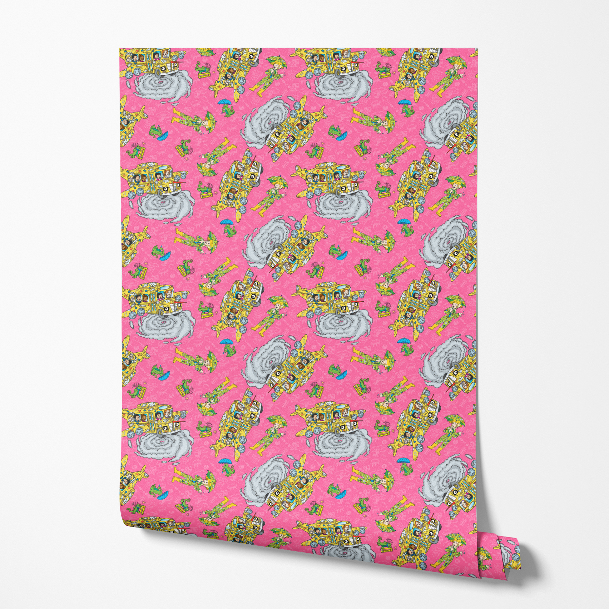  wallpaper roll mockup