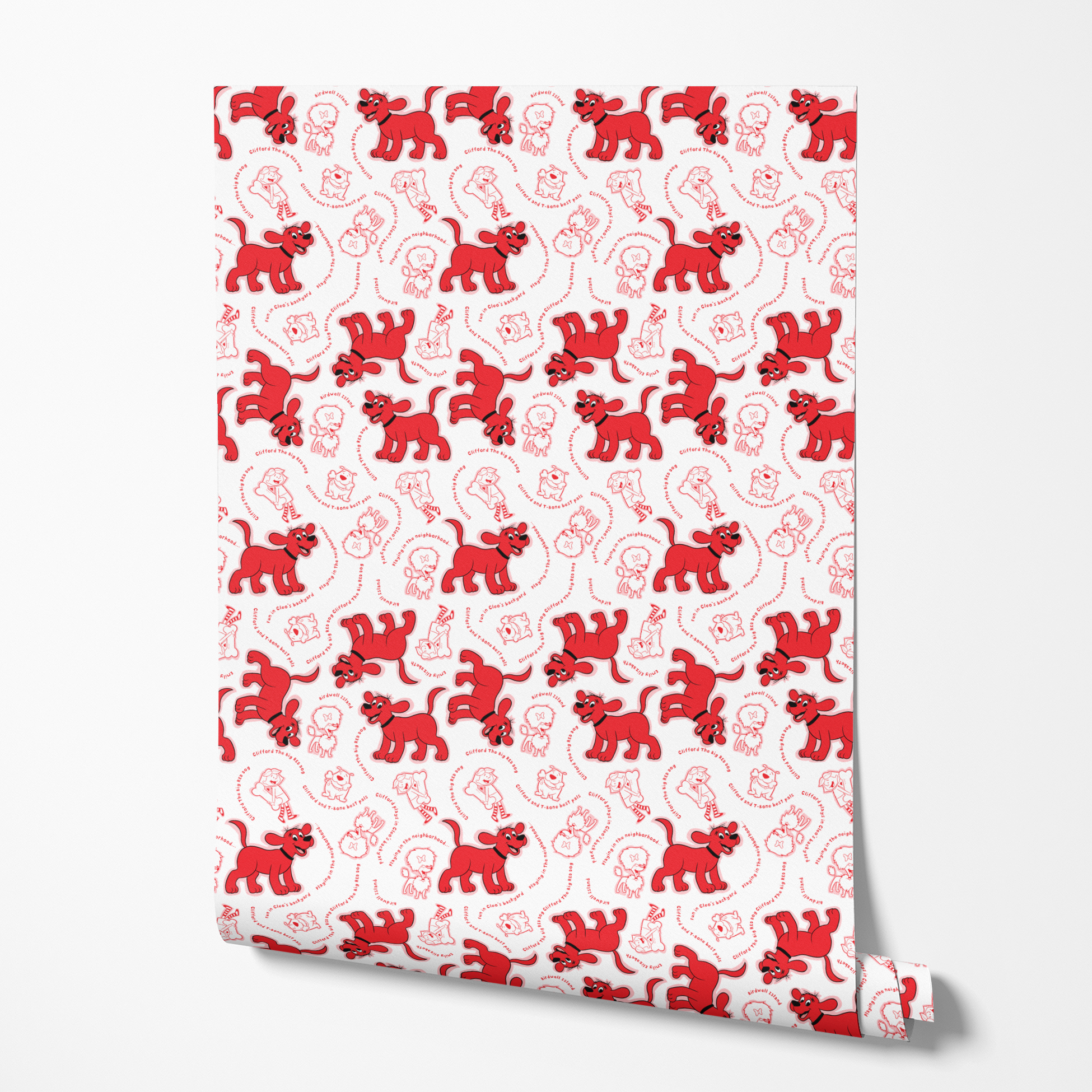  wallpaper roll mockup