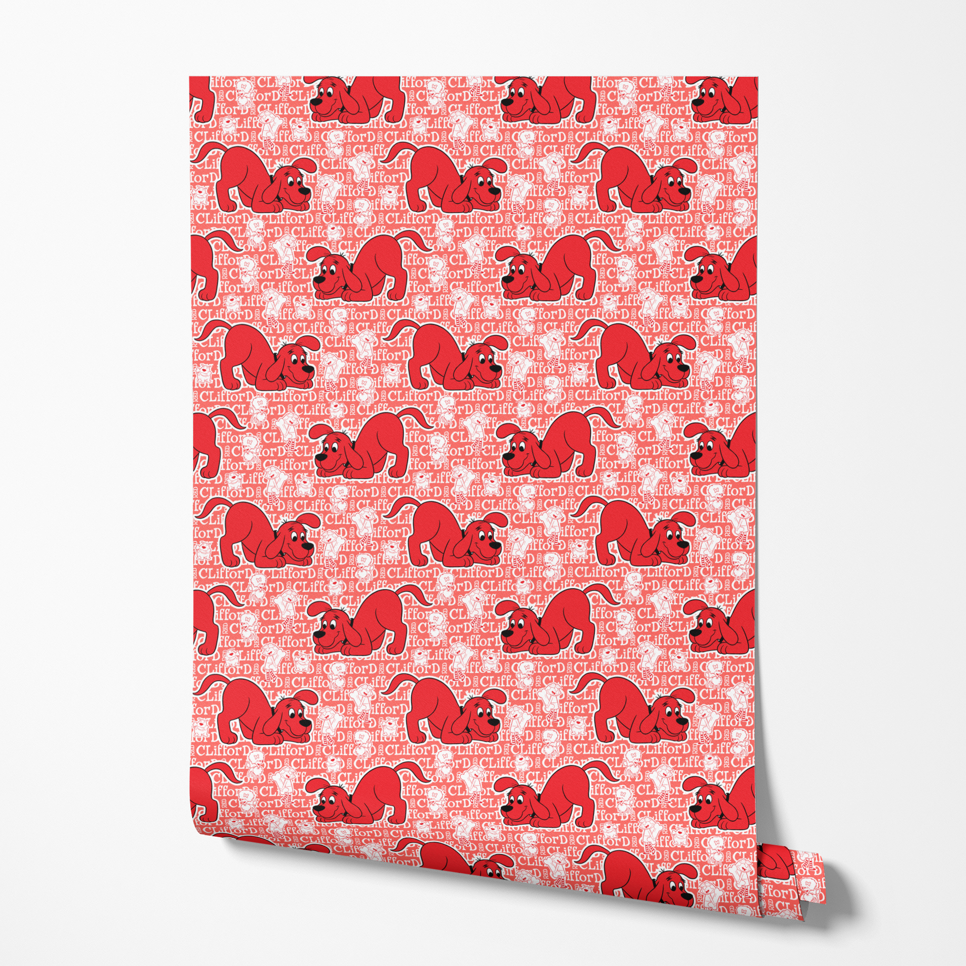  wallpaper roll mockup