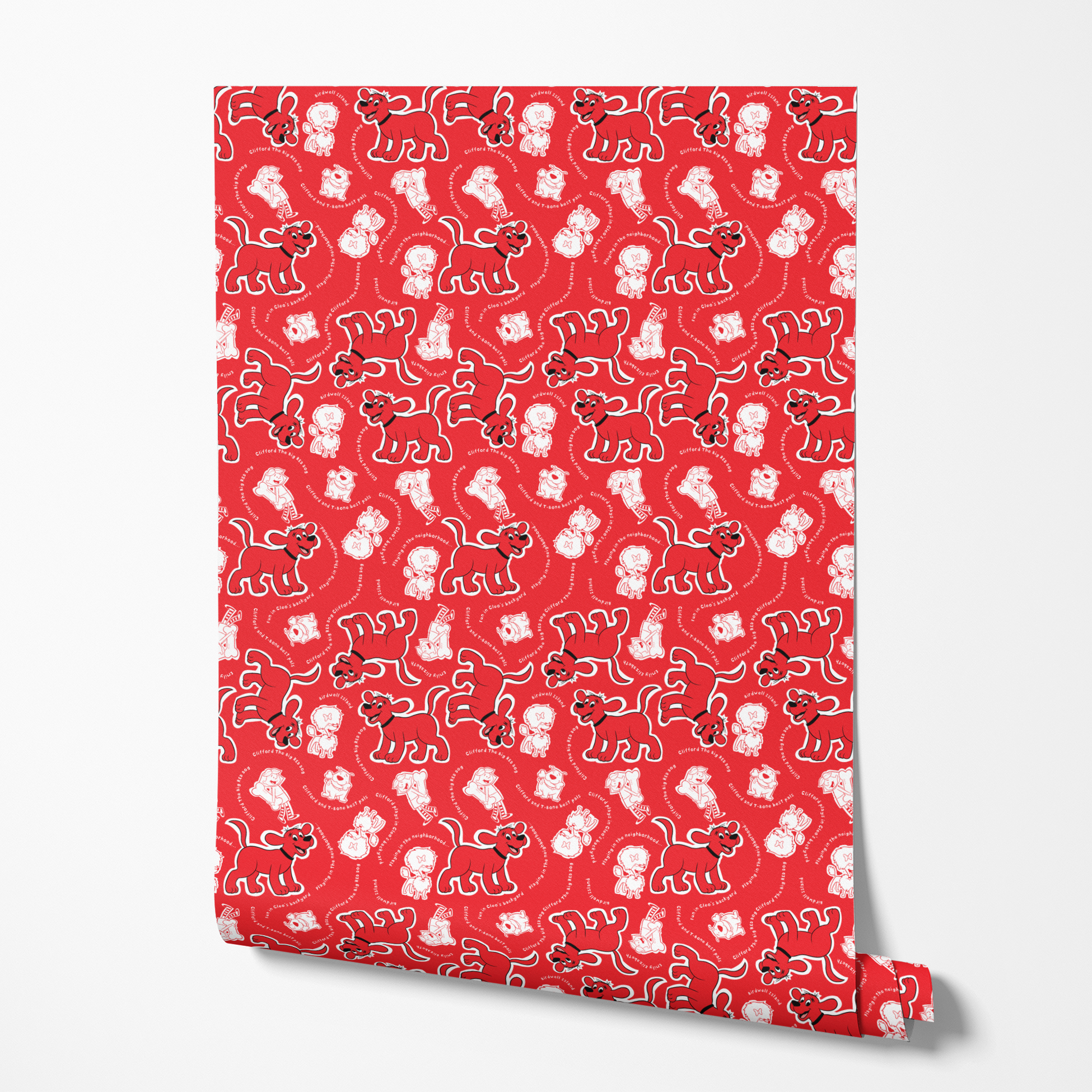  wallpaper roll mockup