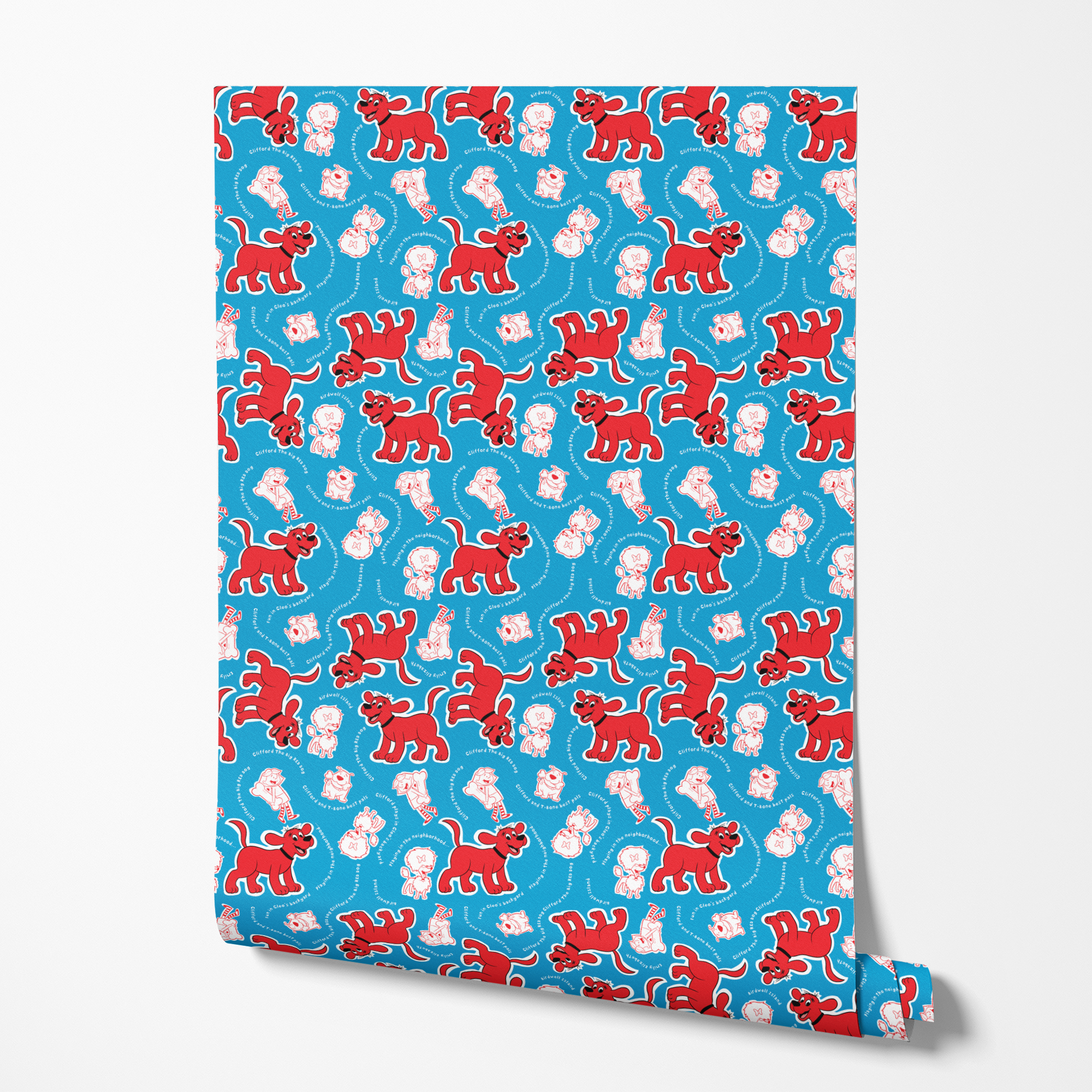  wallpaper roll mockup