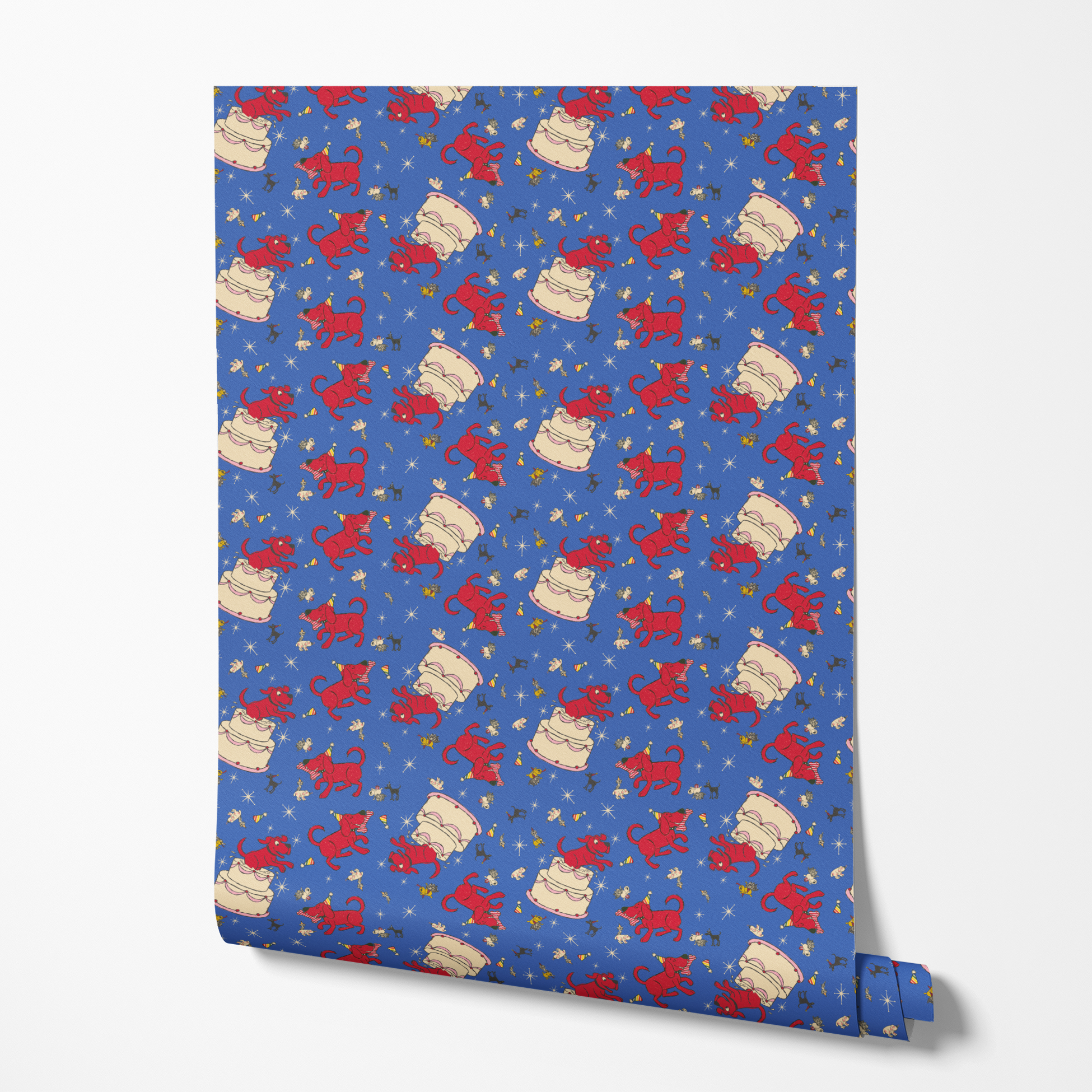  wallpaper roll mockup