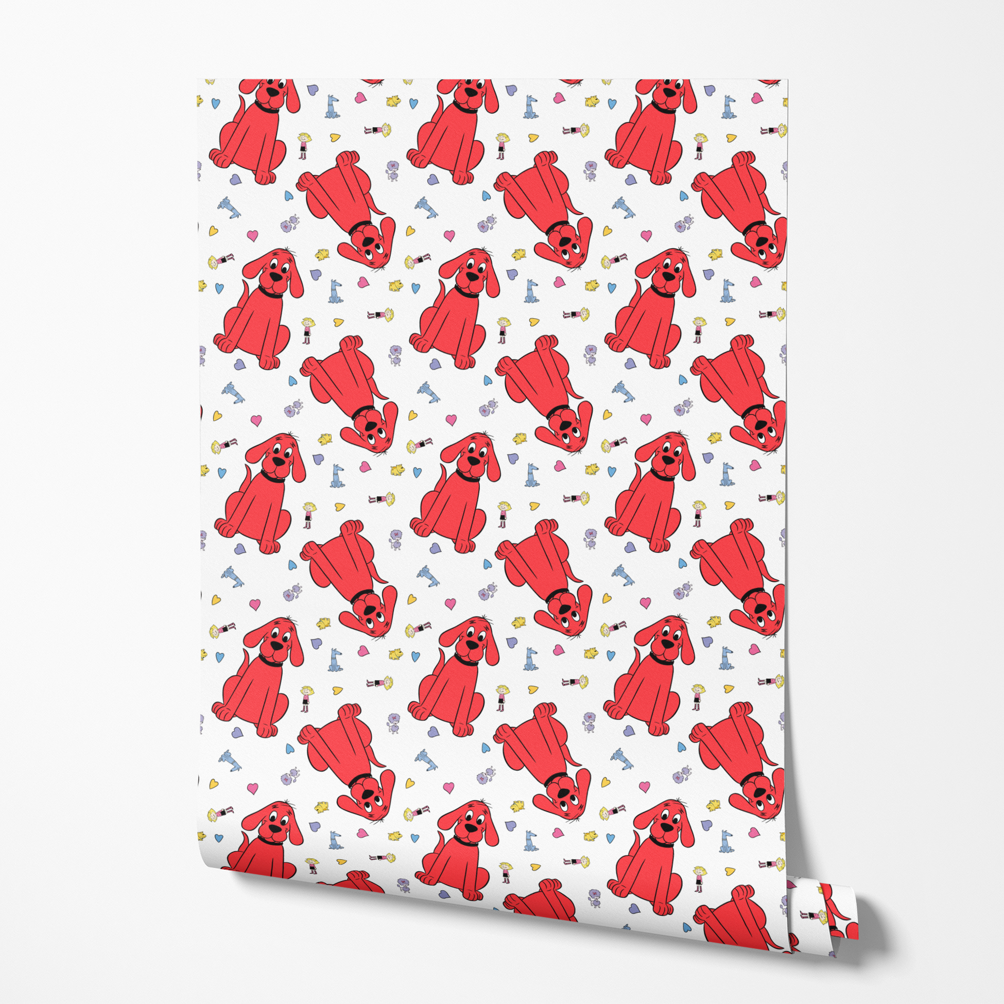  wallpaper roll mockup