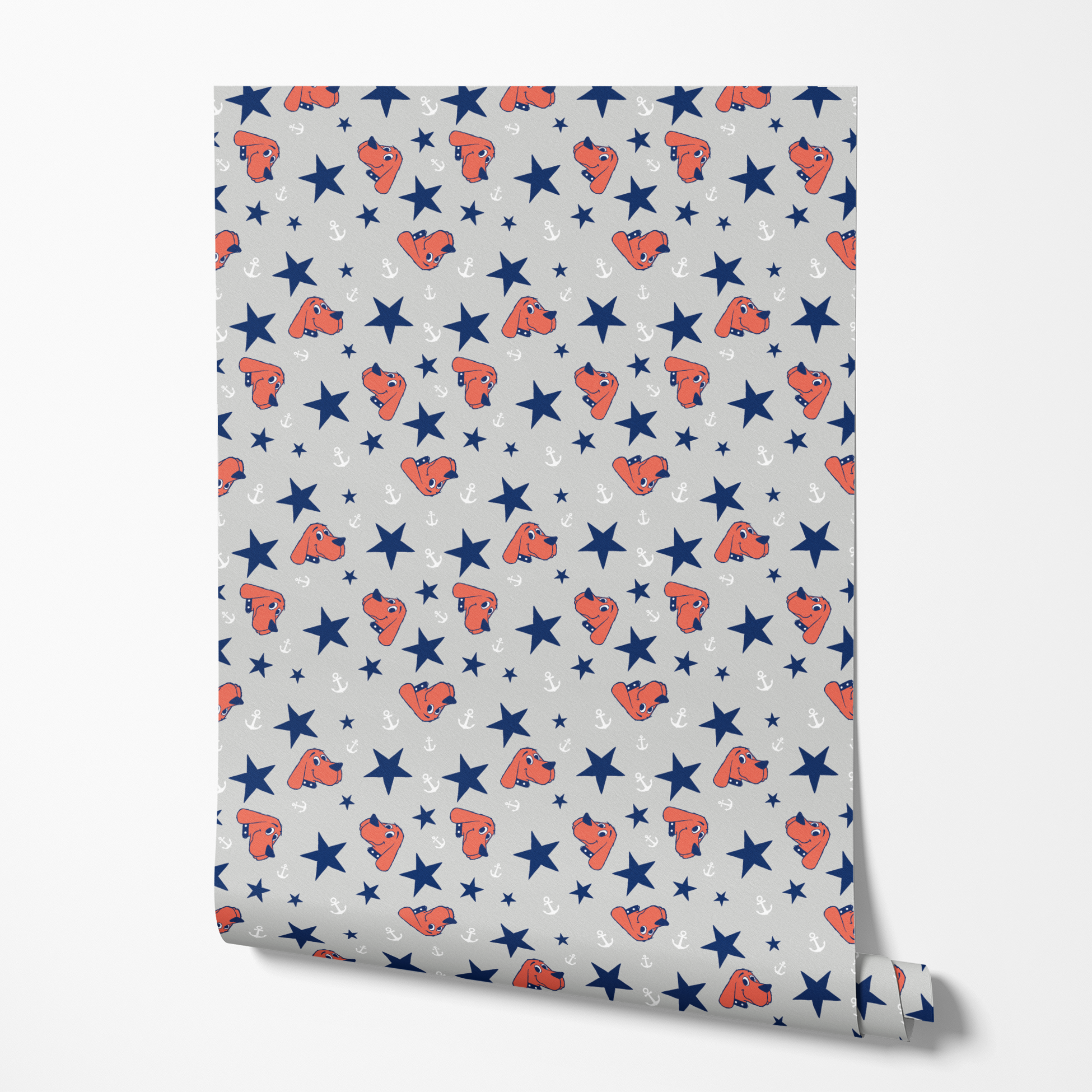  wallpaper roll mockup