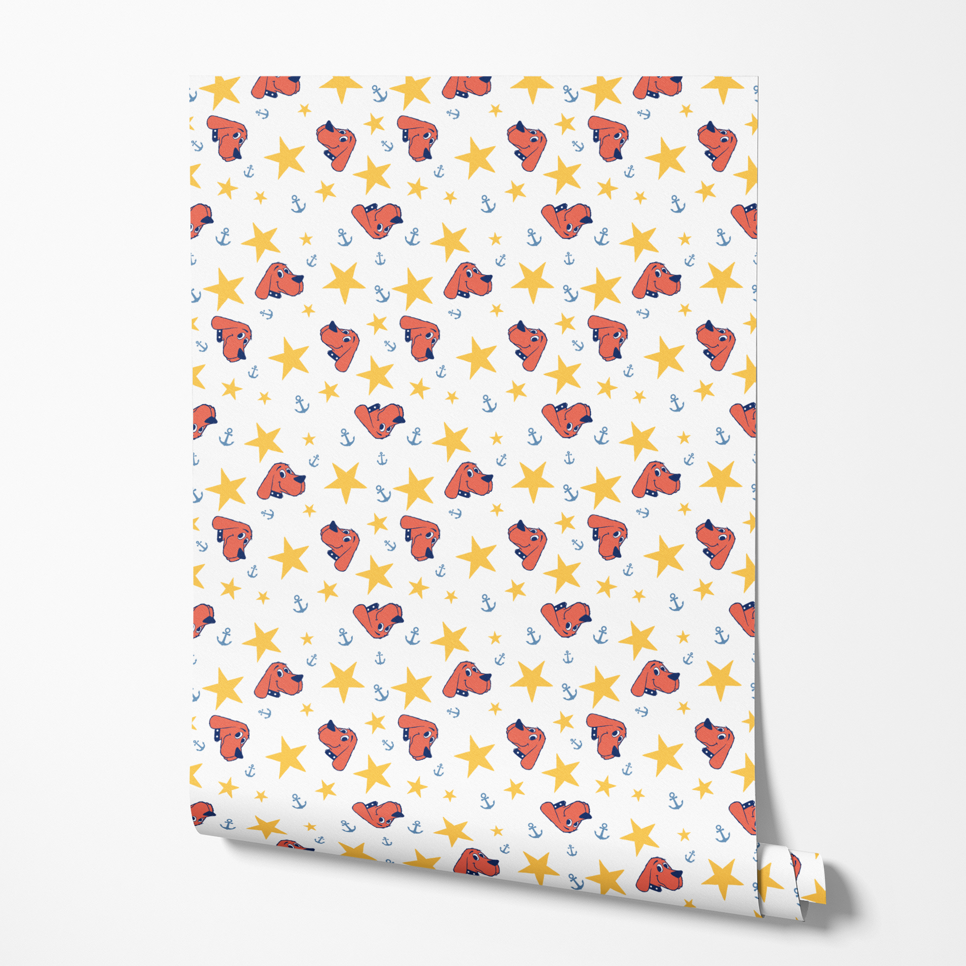  wallpaper roll mockup